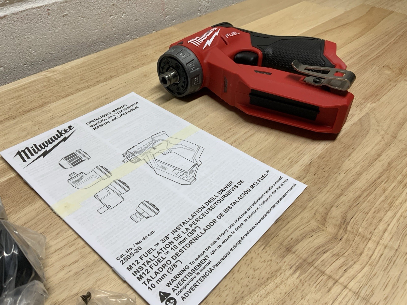 Milwaukee 2505-20 M12 FUEL 4-in-1 Installation Drill Driver – NEW FROM KIT