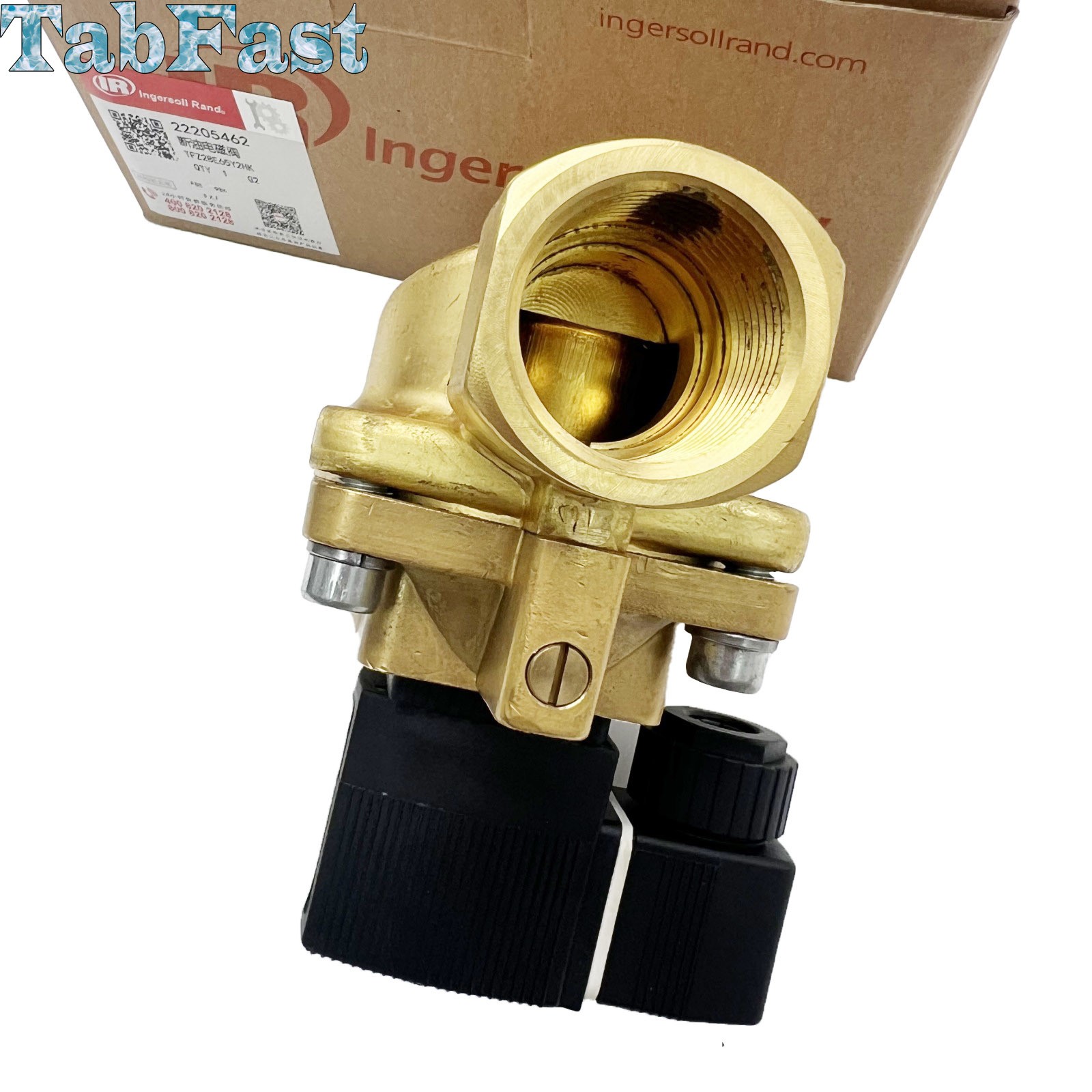 22205462 Rev C 2/2 Way Solenoid Valve 8W Pmax246 for Ingersoll Rand 110-220v