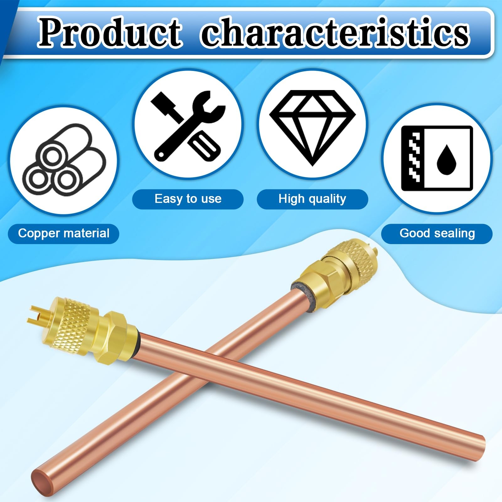 Refrigerator Filter Dryer with Access/Service Valve 、 Phosphor Copper Welding Ro