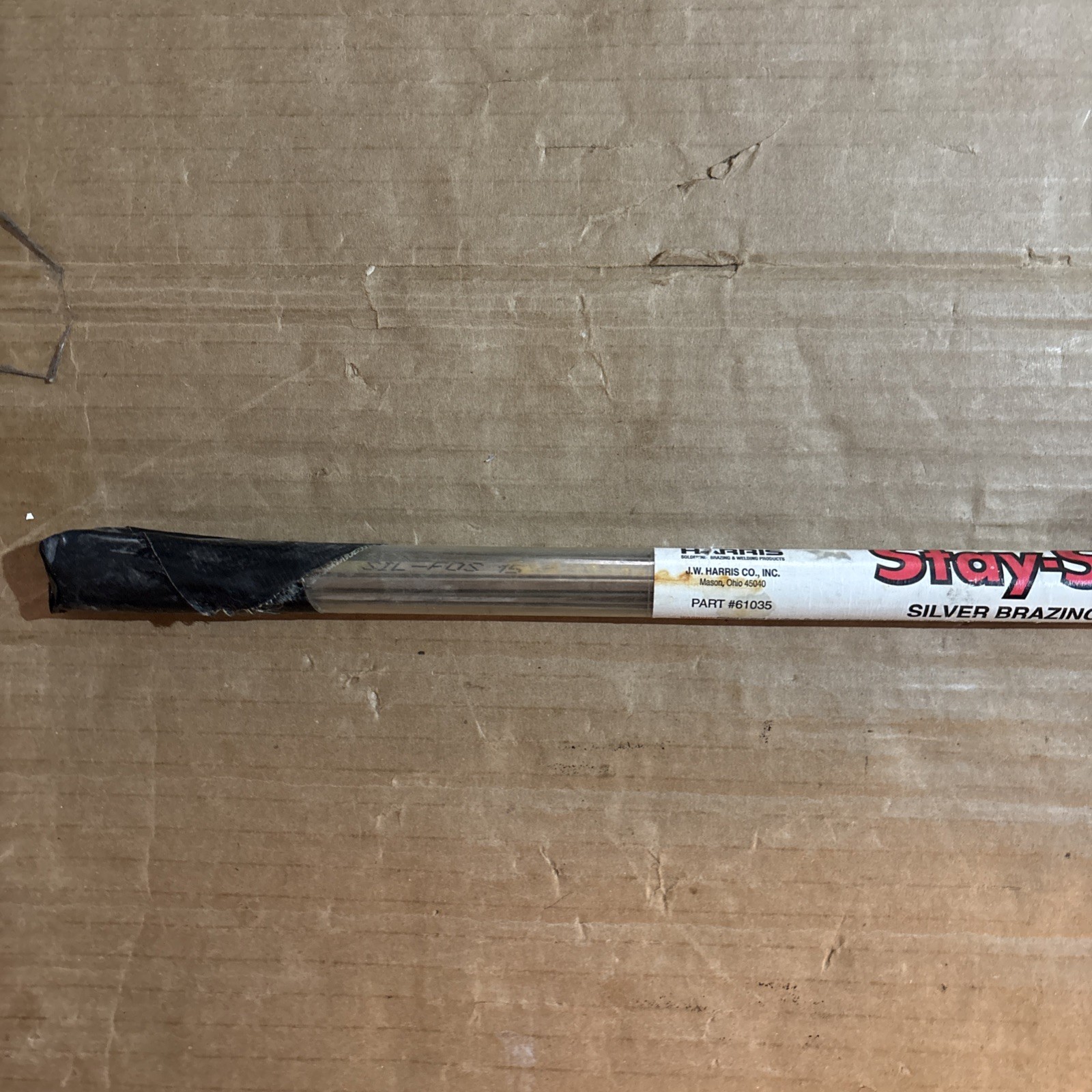 Lucas Milhaupt Sil-Fos 15 Brazing Rods 28pcs 15% Ag Copper Alloy
