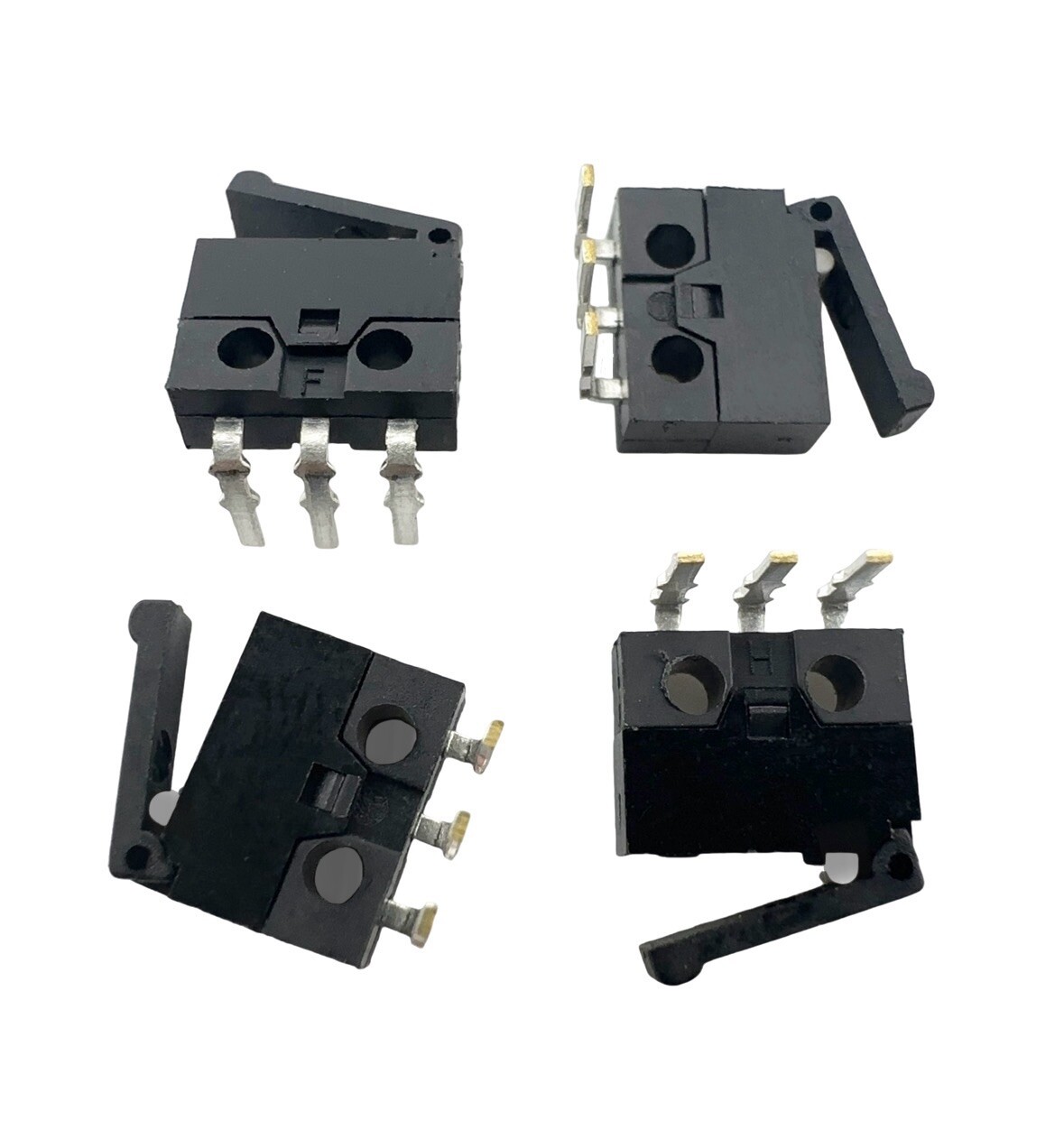4 Pcs – Right Bent Camera Reset Detection Limit 3-Pin Micro-Switch KFC-V-307
