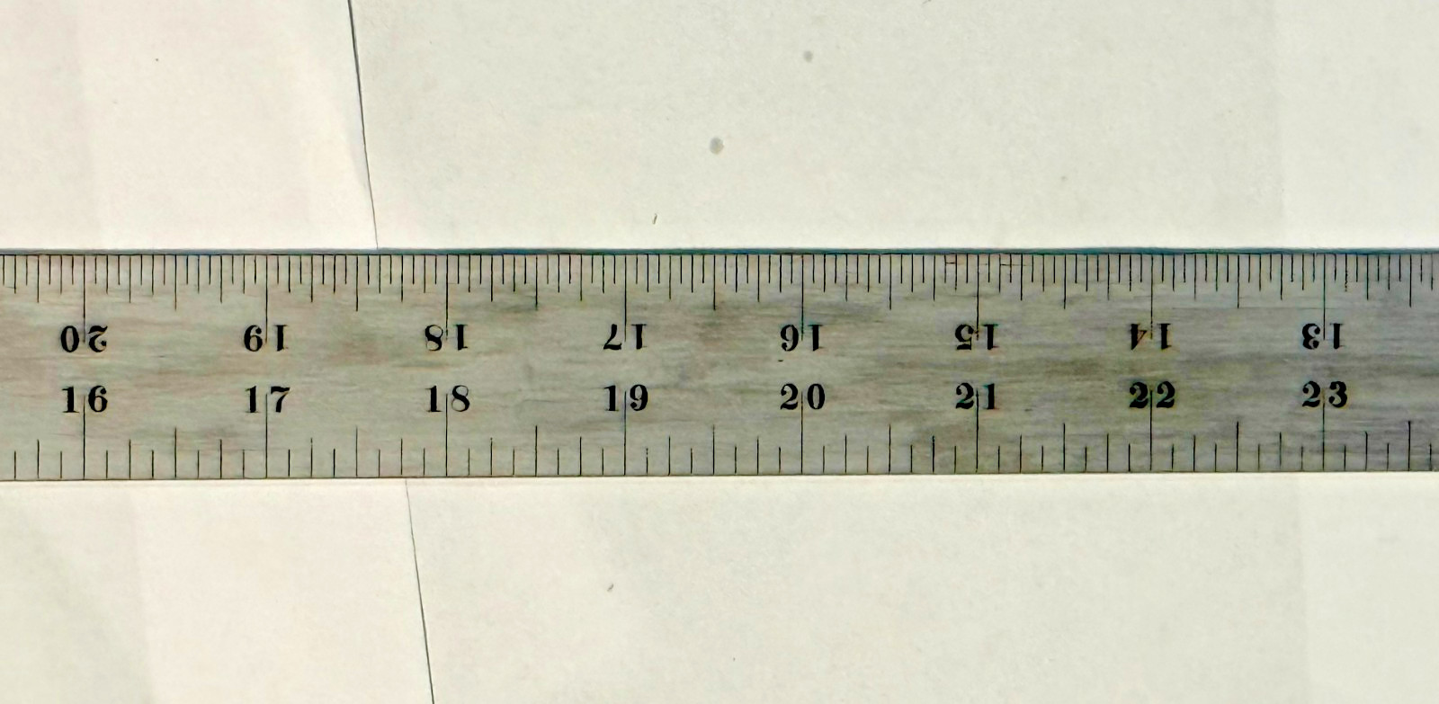 Starrett 36″ Steel Rule No. C604R Machinist Ruler 4R Graduation Tempered USA