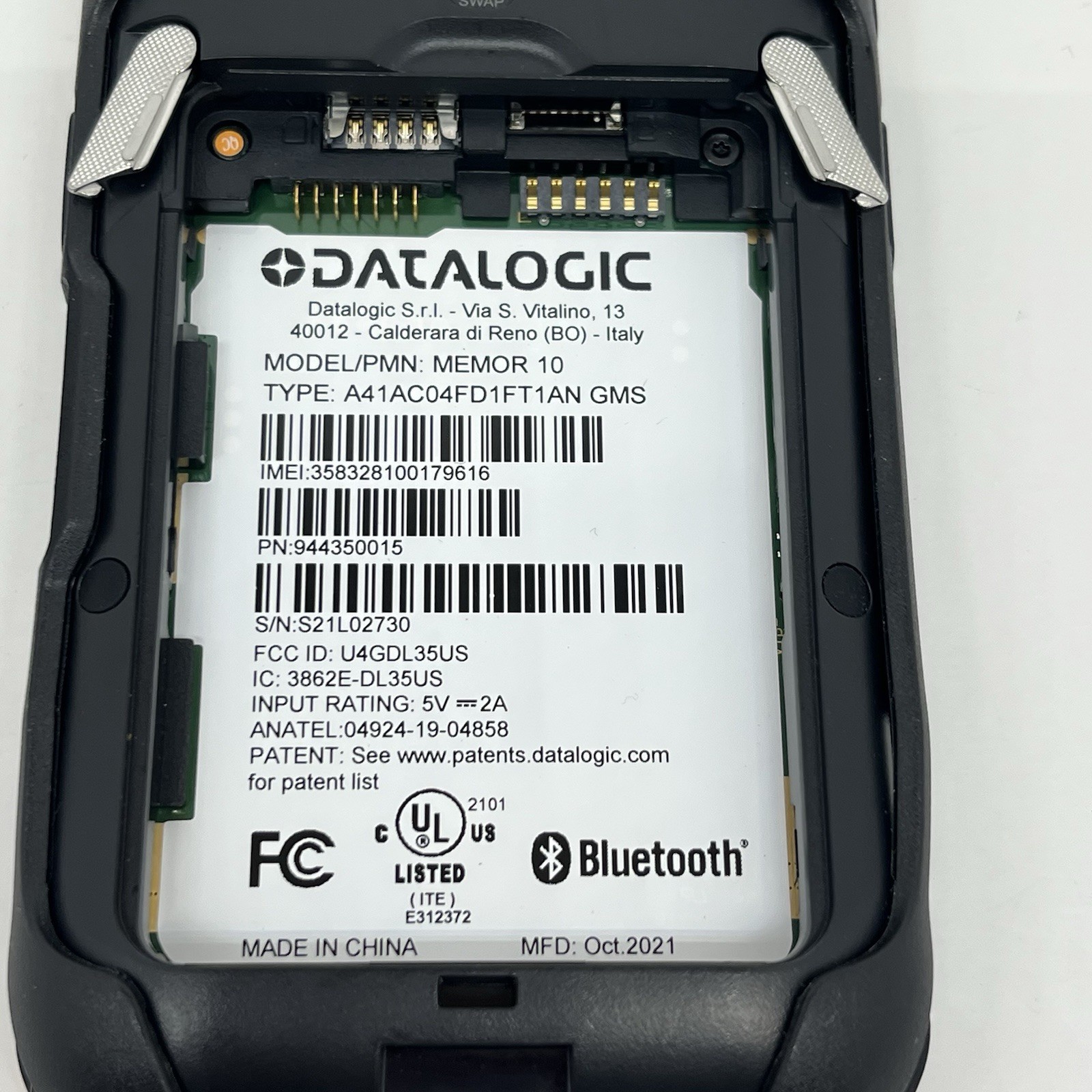 Datalogic Memor 10 Mobile Computer Scanner – 944350004 Tested