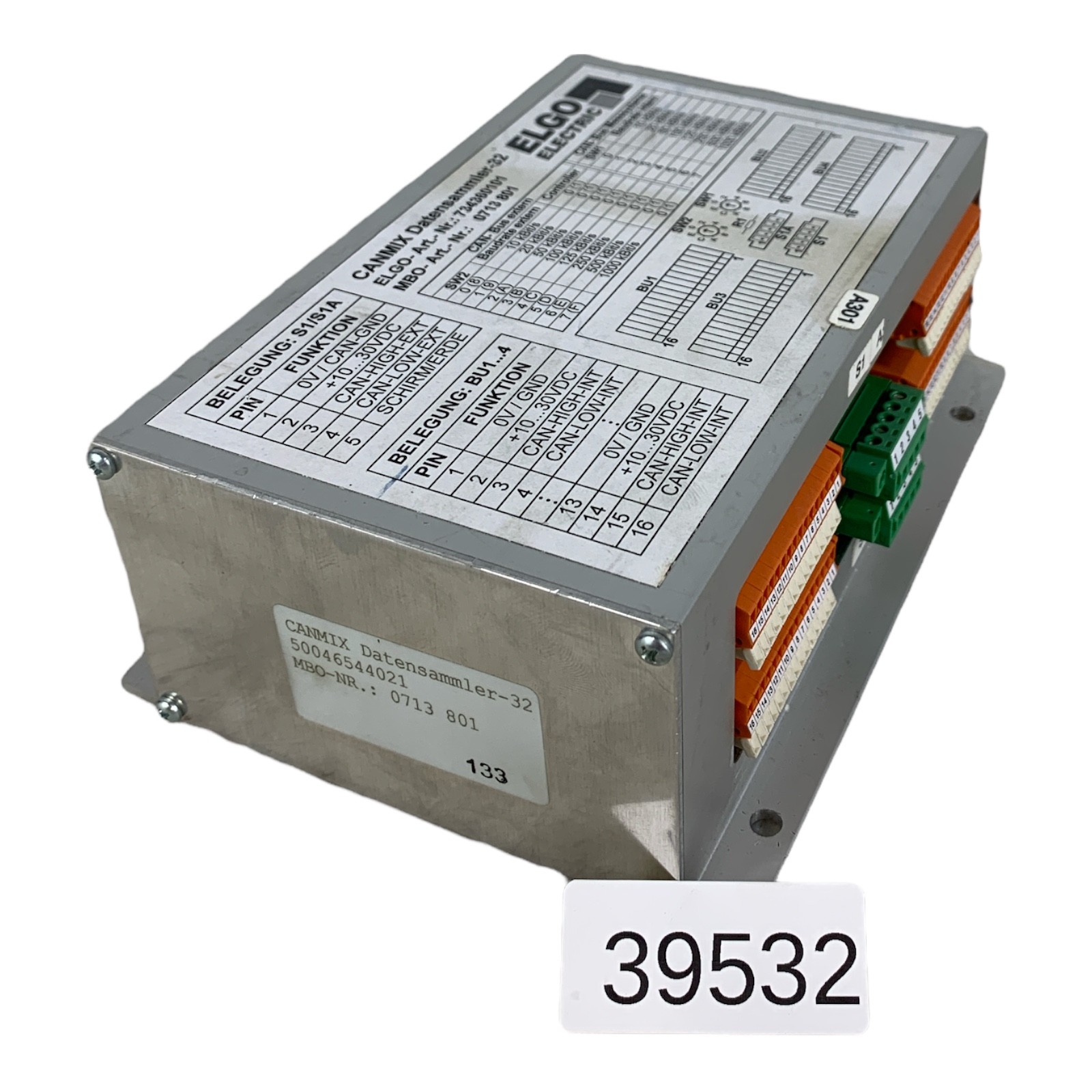 Elgo Electric 734360101 Data Collector