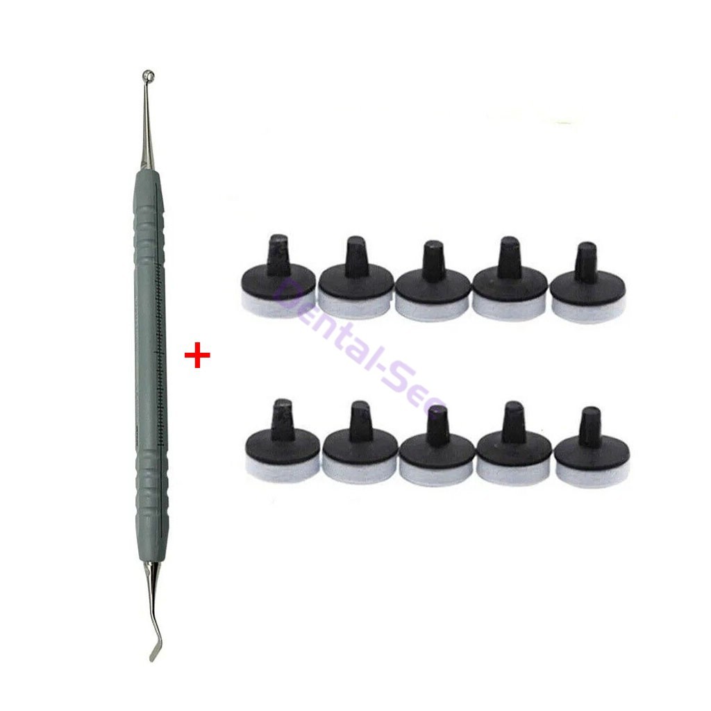 Dental OptraSculpt Foam Pads Kit Veneer Composite Resin Filling Spatula Handle