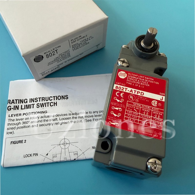For Allen Bradley 802T-ATPD Metal Plug-In Oil Tight Limit Switch Lever 802TATPD