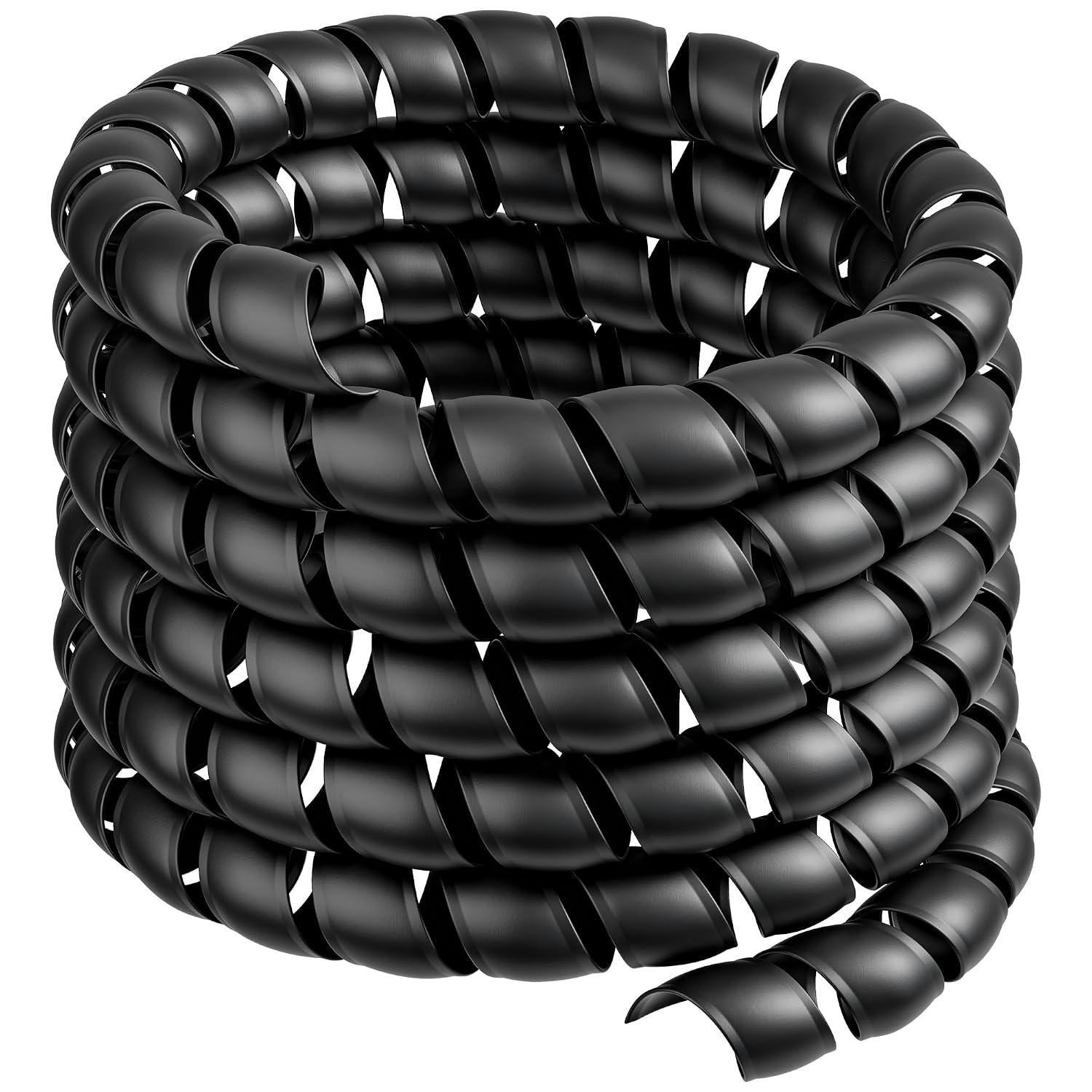 Hydraulic Hose Protector, 3/4″ OD x 10′ Length Spiral Wrap
