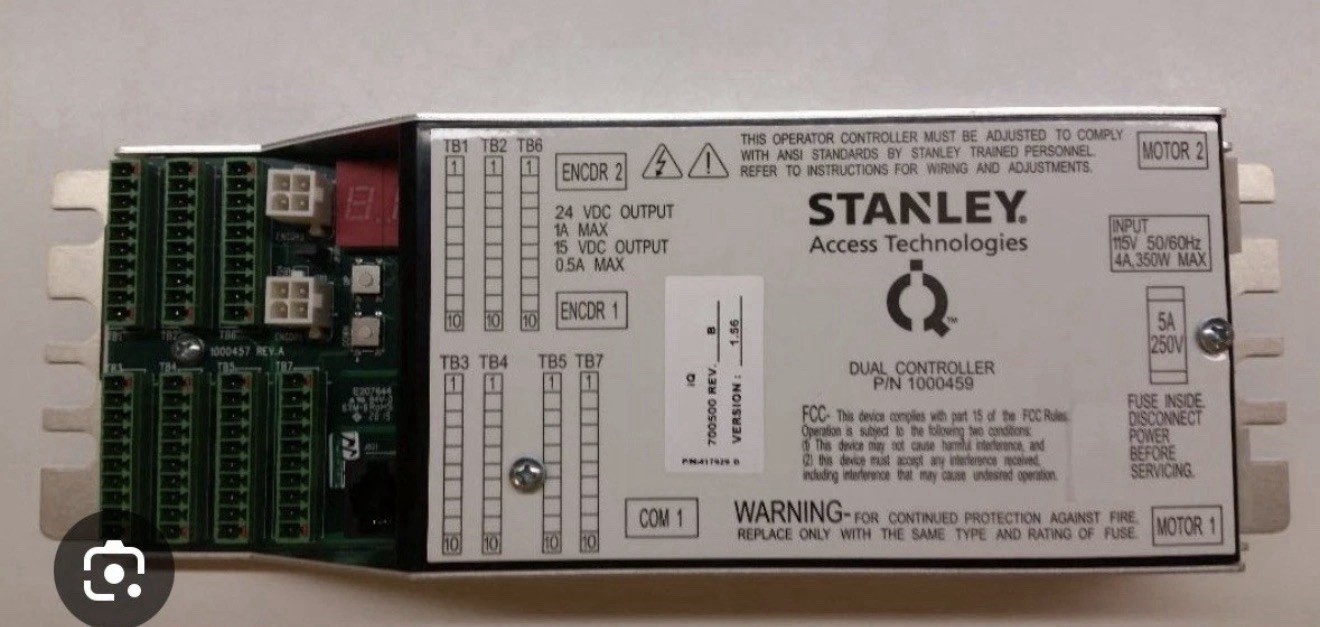 Stanley IQ Dual Control New!! 314321 Duraglide Magic Force Dorma ED Besam Assa