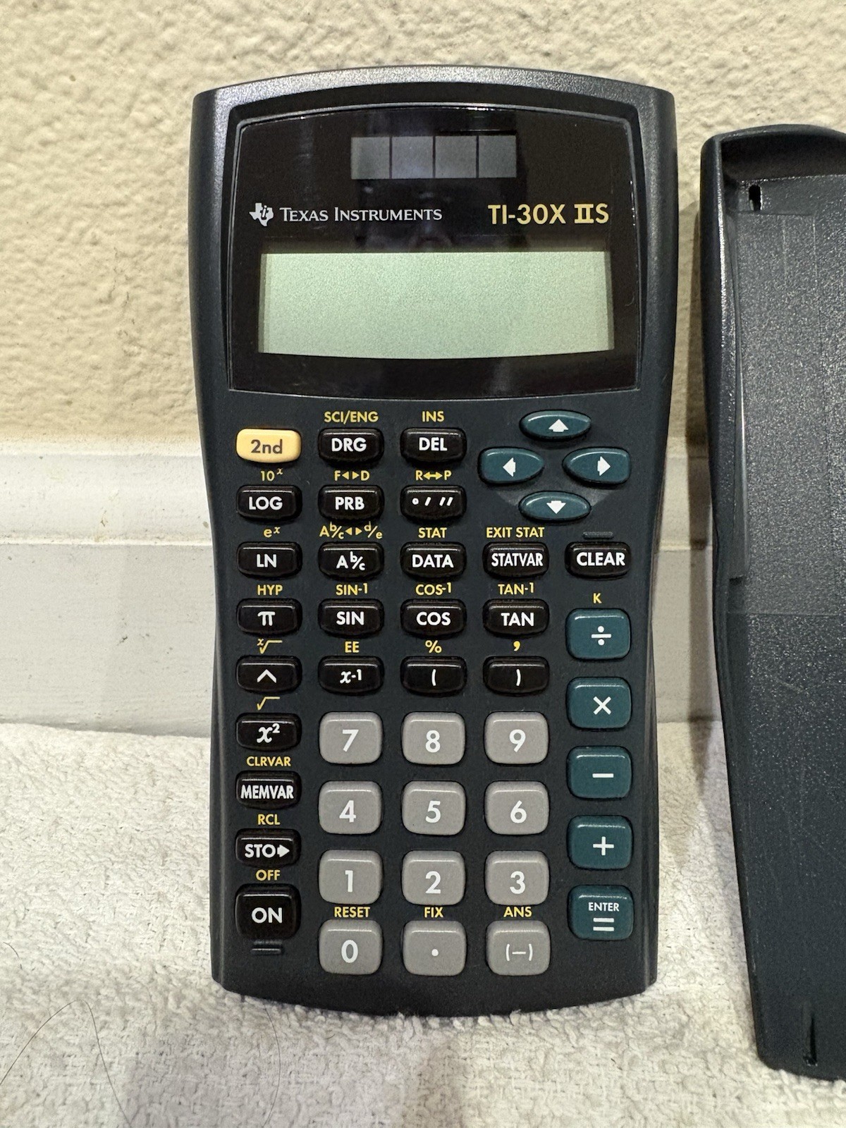 Texas Instruments TI-30X IIS Scientific Calculator, 10-Digit LCD – New Battery