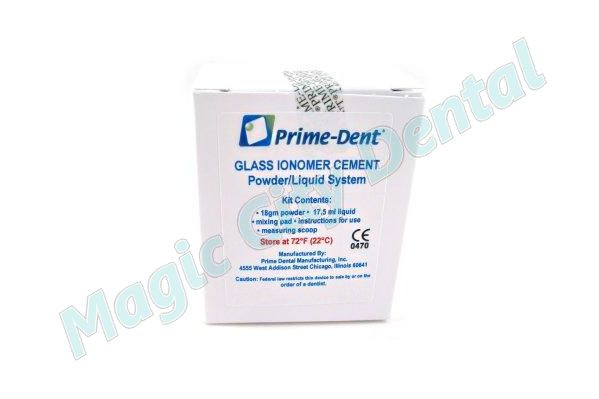 PERMANENT CROWN BRIDGE CEMENT KIT DENTAL GLASS IONOMER KIT
