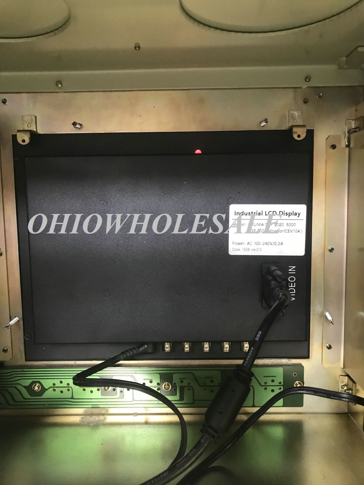 PLUG AND PLAY REPLACEMENT MONITOR FOR OKUMA CNC CRT UNIT OSP5000 OSP5020L