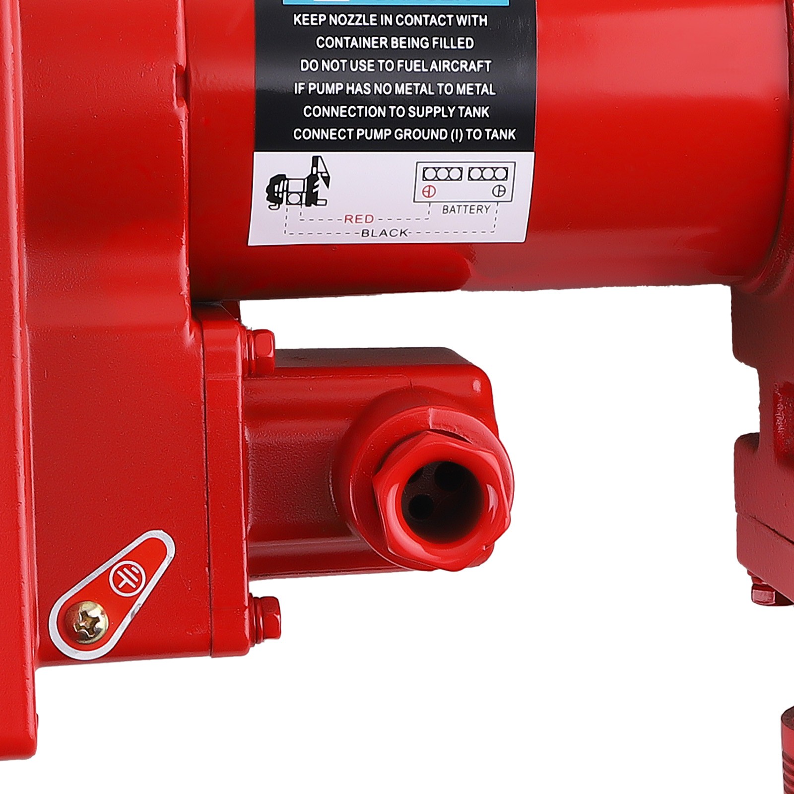 15GPM New Fuel Transfer Pump 12V DC Gasoline with Nozzle Diesel Kerosene Gas