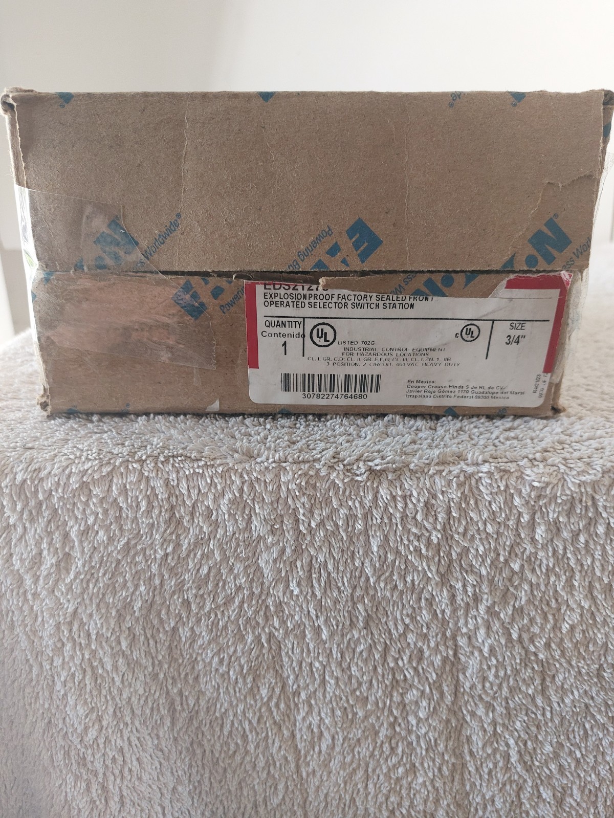 CROUSE-HINDS EDS21273 HOA 3-POSTION SEL SWITCH