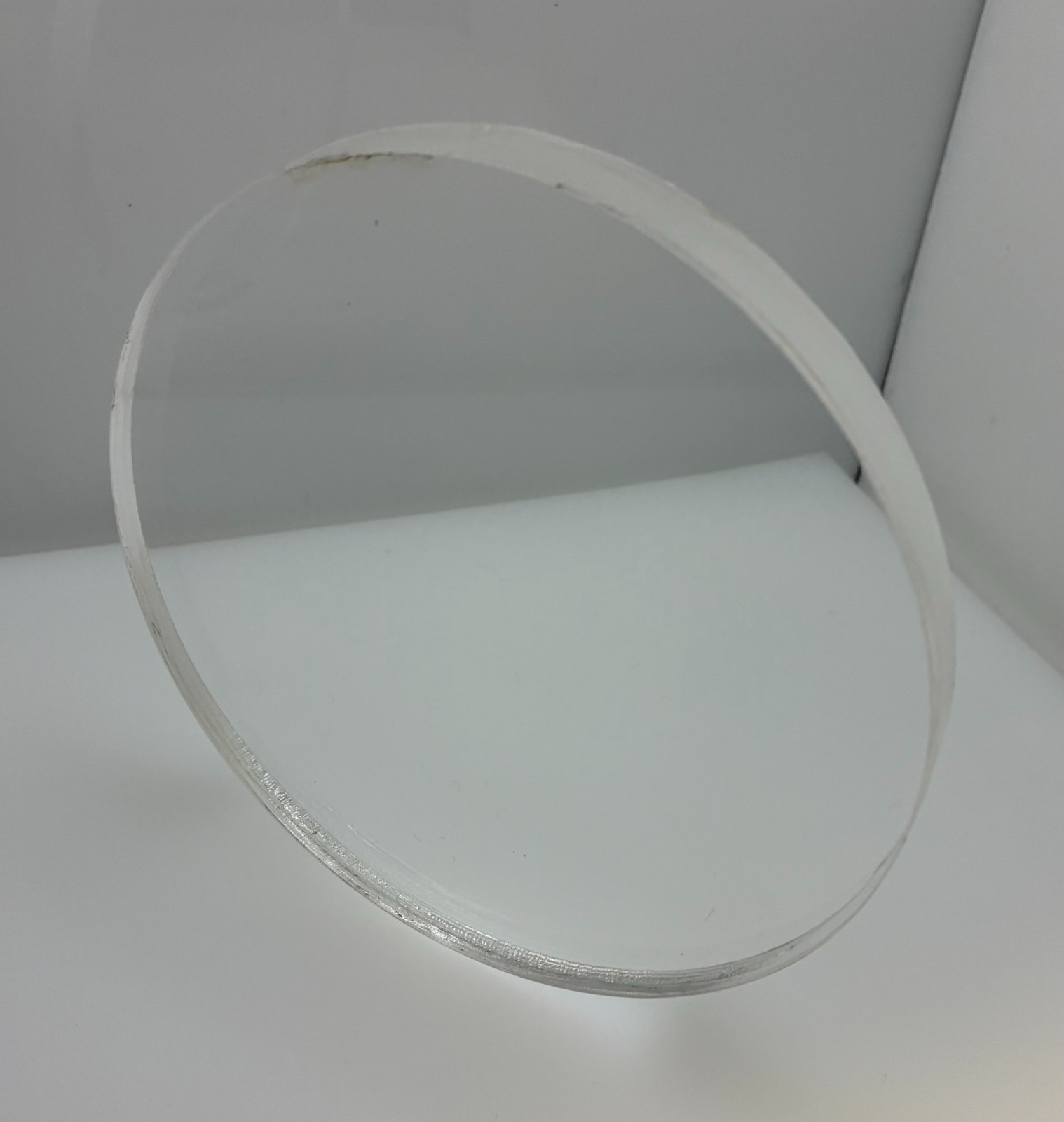 Acrylic Plexiglass Plastic Round Circle – 3/16″ Thick – Clear – 8″ Diameter