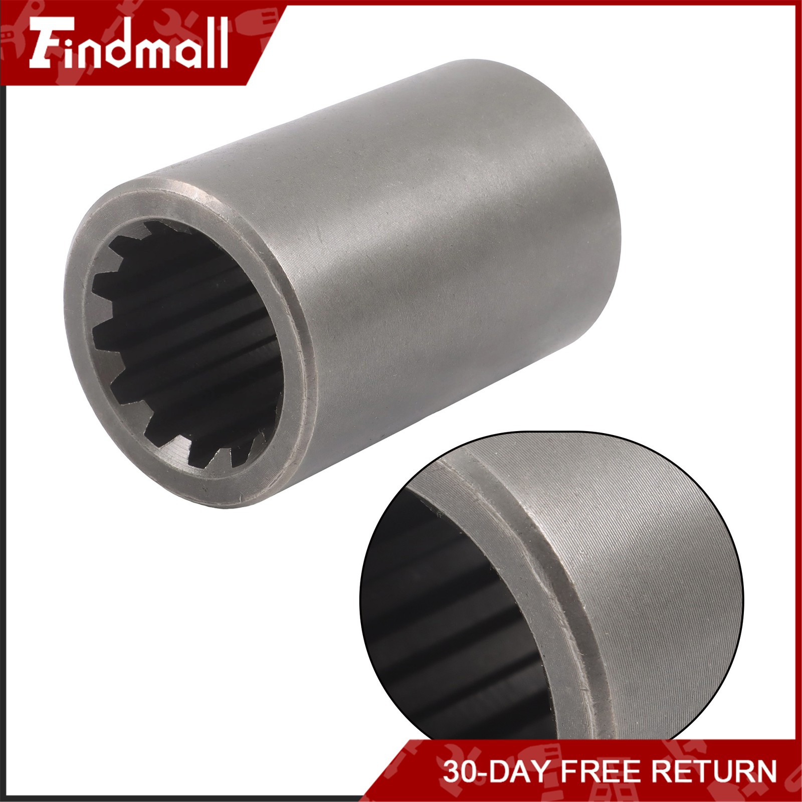 Findmall 33750-41310 Coupling For Kubota M5-111HD M126XDTC M105SHD M8580DT