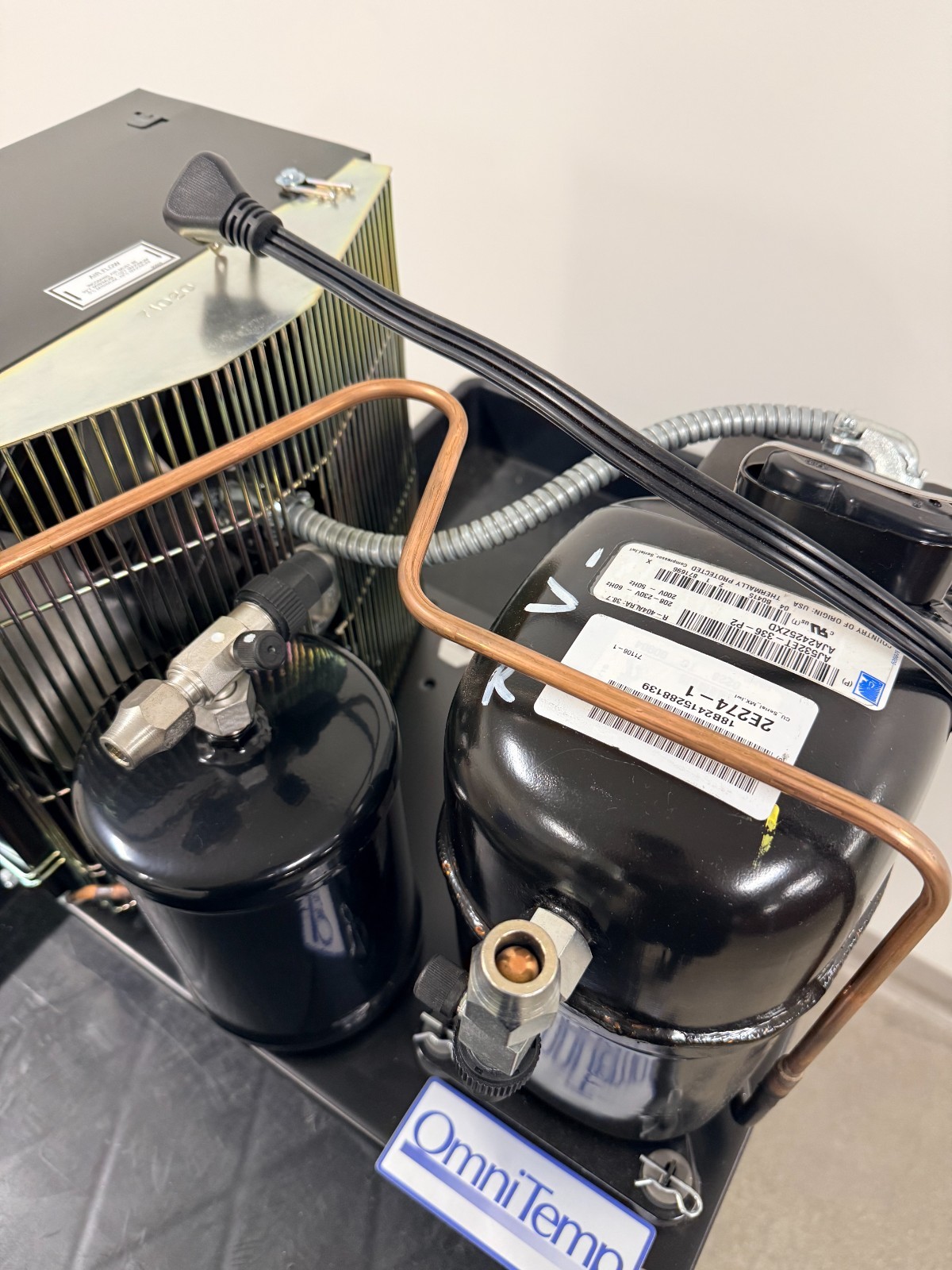 OMNITEAM/TECUMSEH COND-UNIT-AJA2429-ZXDXB 208.V-1 PH-1/2-HP- R404A- INDOOR- NEW