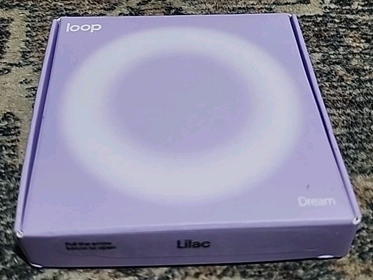 Loop Dream Silicone/Memory Foam Tips Sleeping Comfortable Lilac