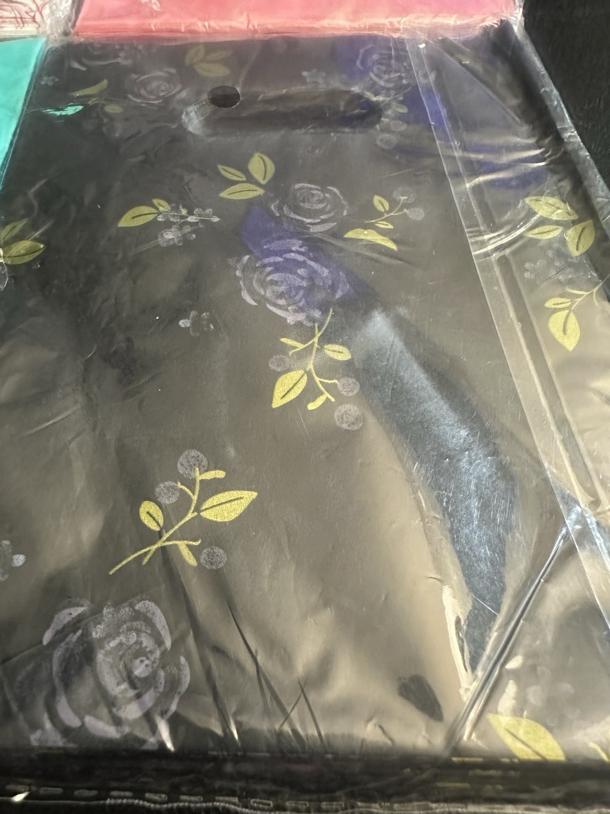 5.9×7.9in-5.91×7.8 inPlastic Gift Bags with Handles for Jewelry, Retail Business