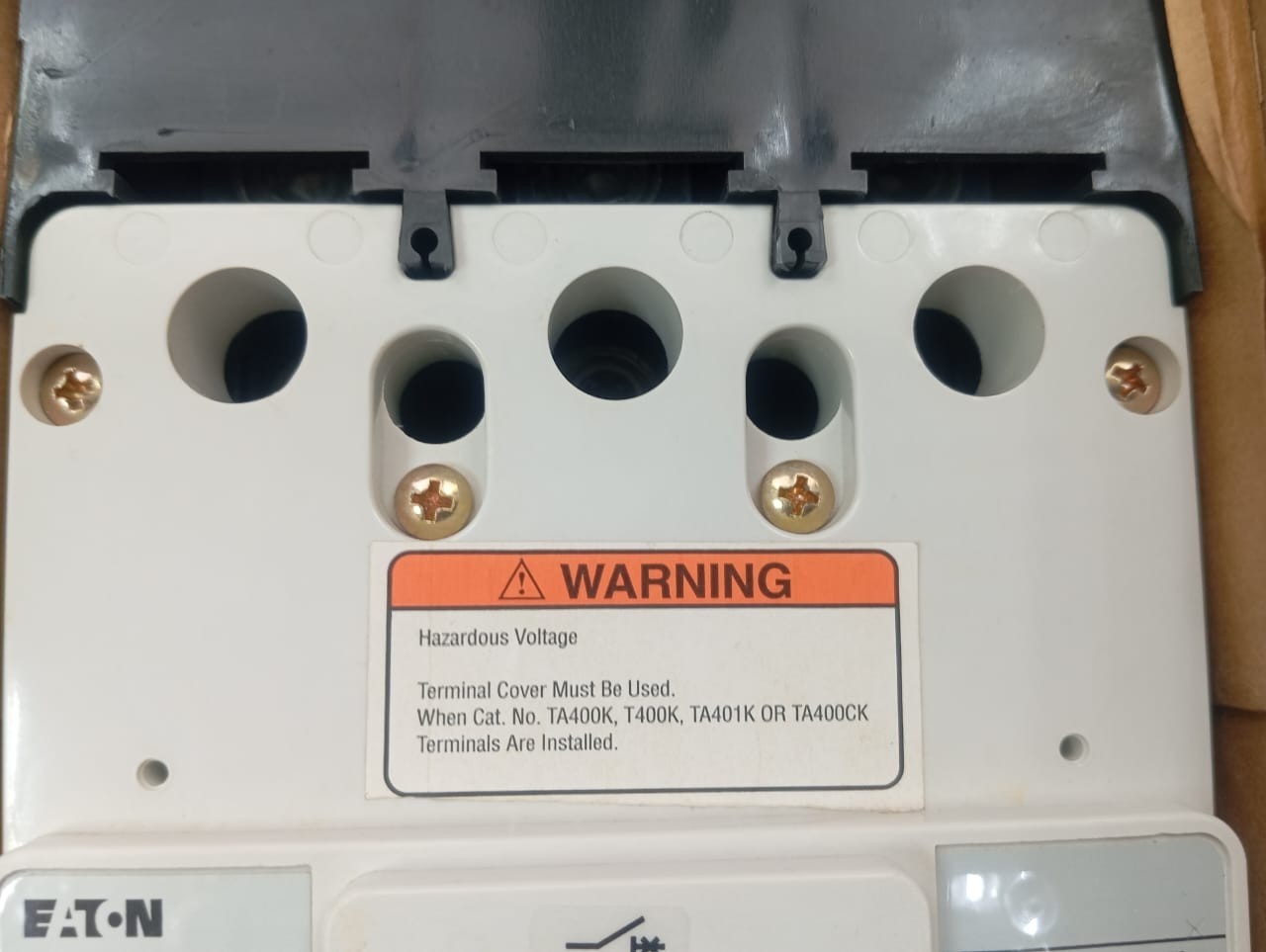 Eaton / Industrial Circuit Breaker / KD3400F / 400A, 3 Pole