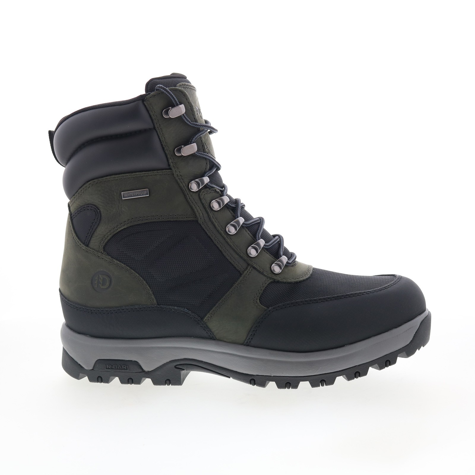 Dunham 8000 Works WP 8″ Ubal Boot Mens Black Extra Extra Wide 6E Work Boots