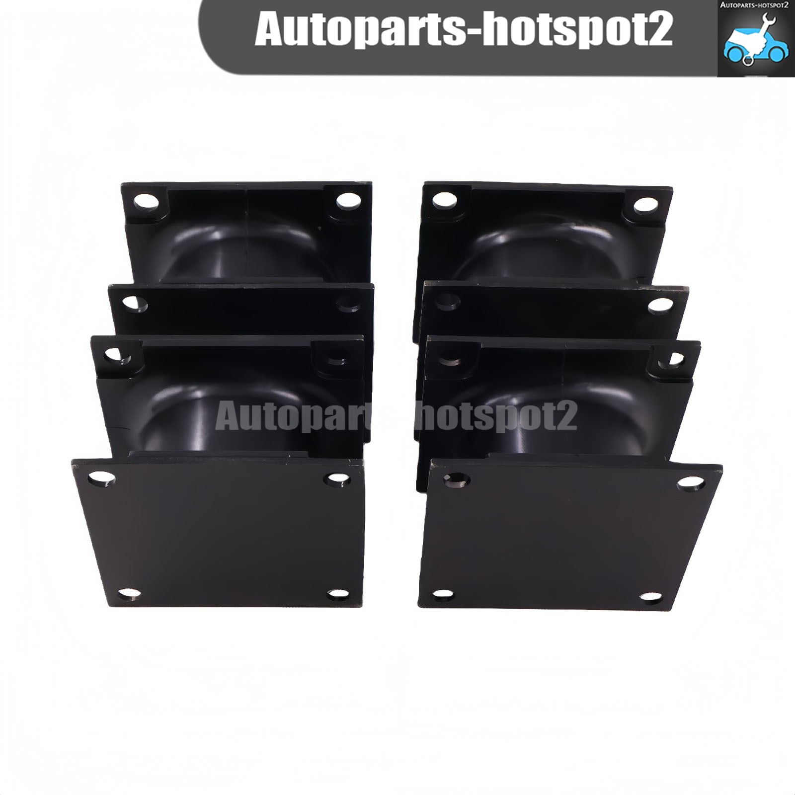 4PCS Vibratory Plate Compactor Rubber Isolator Shock Mount For Stanley Hydraulic