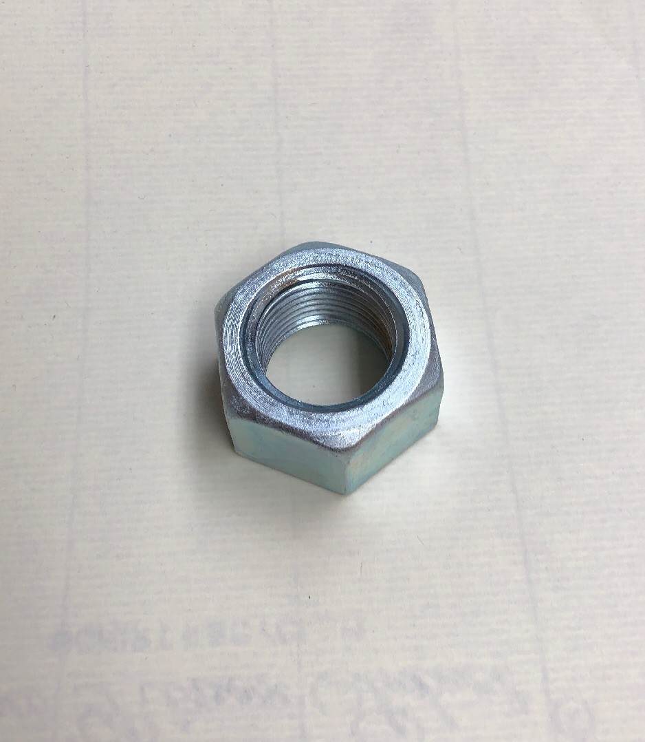 (5) 1”-12 Hex Nut Fine Thread UNF 1 Inch 12 Pitch 1-1/2 Wide, one Inch twelve