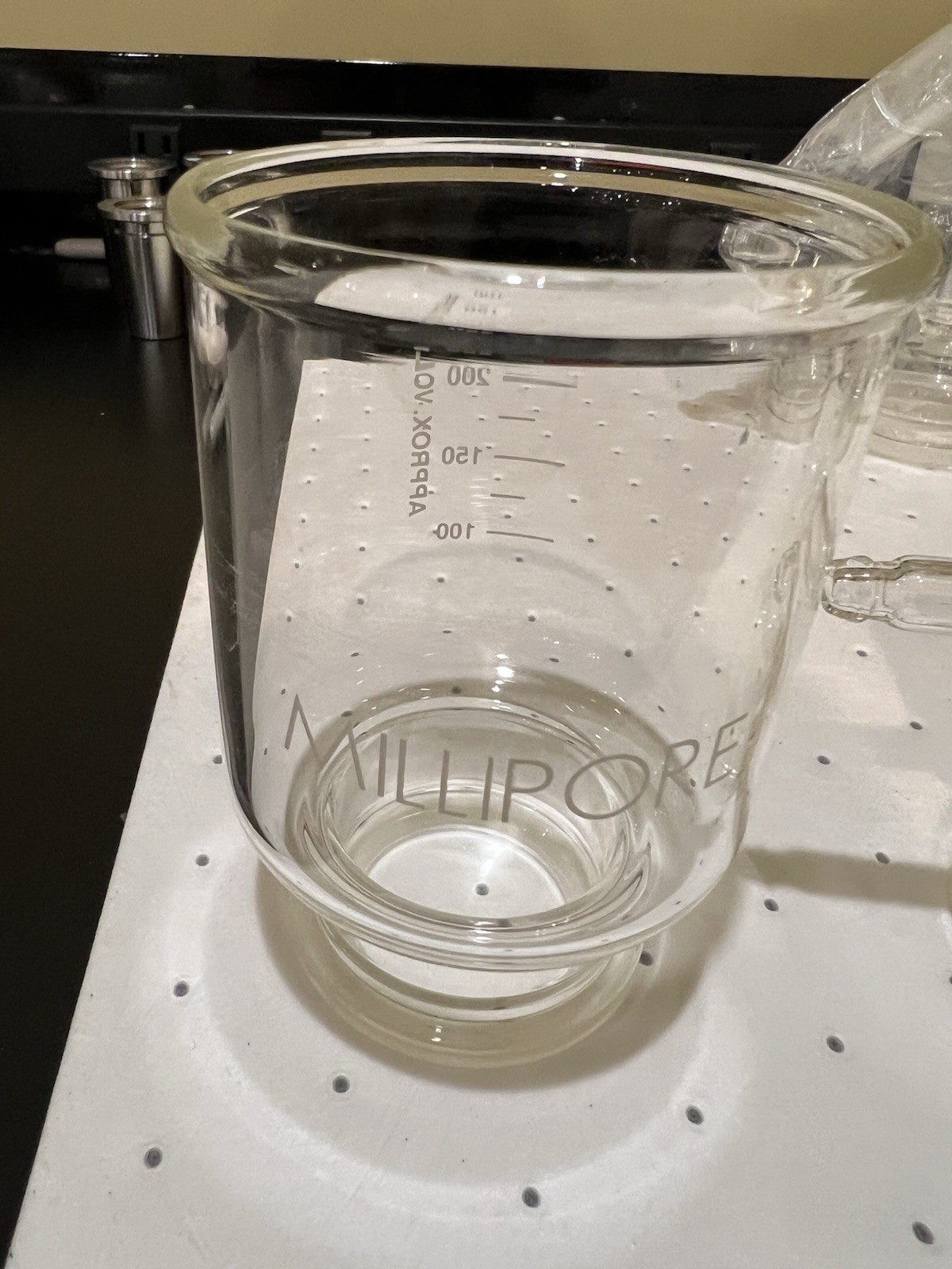 Vacuum Filter Fritted Glass Support Base 300mL, 47mm Millipore-Style 11pc Lot