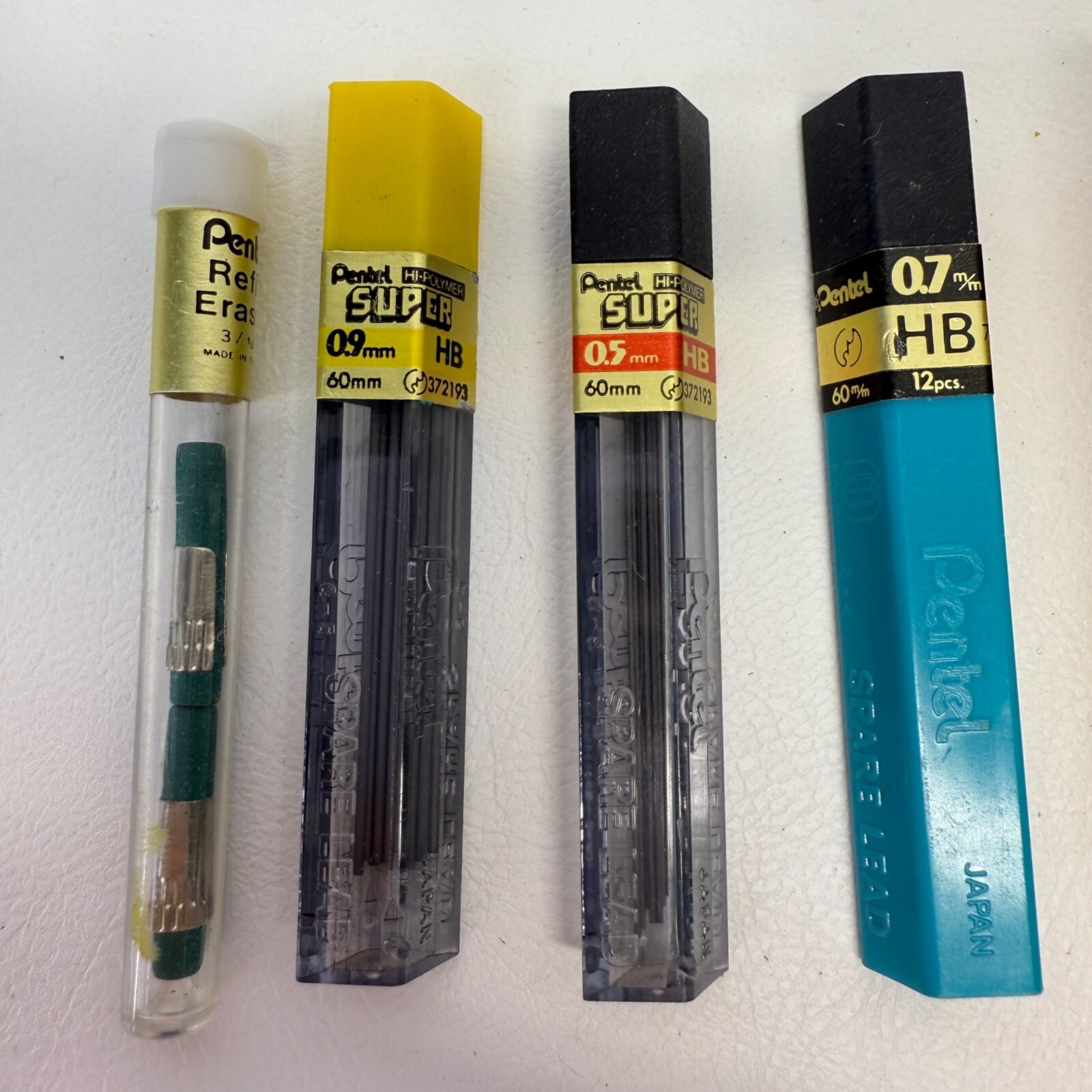 Pentel Hi-Polymer Super Refill Leads MIXED LOT Vintage