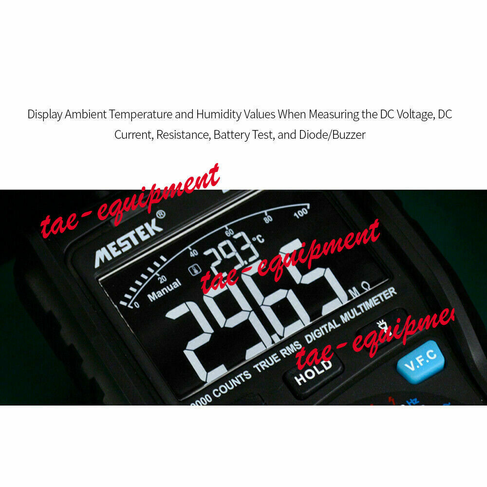 DM100C MESTEK Analog Digital True RMS NCV Live Line Tester Multimeter