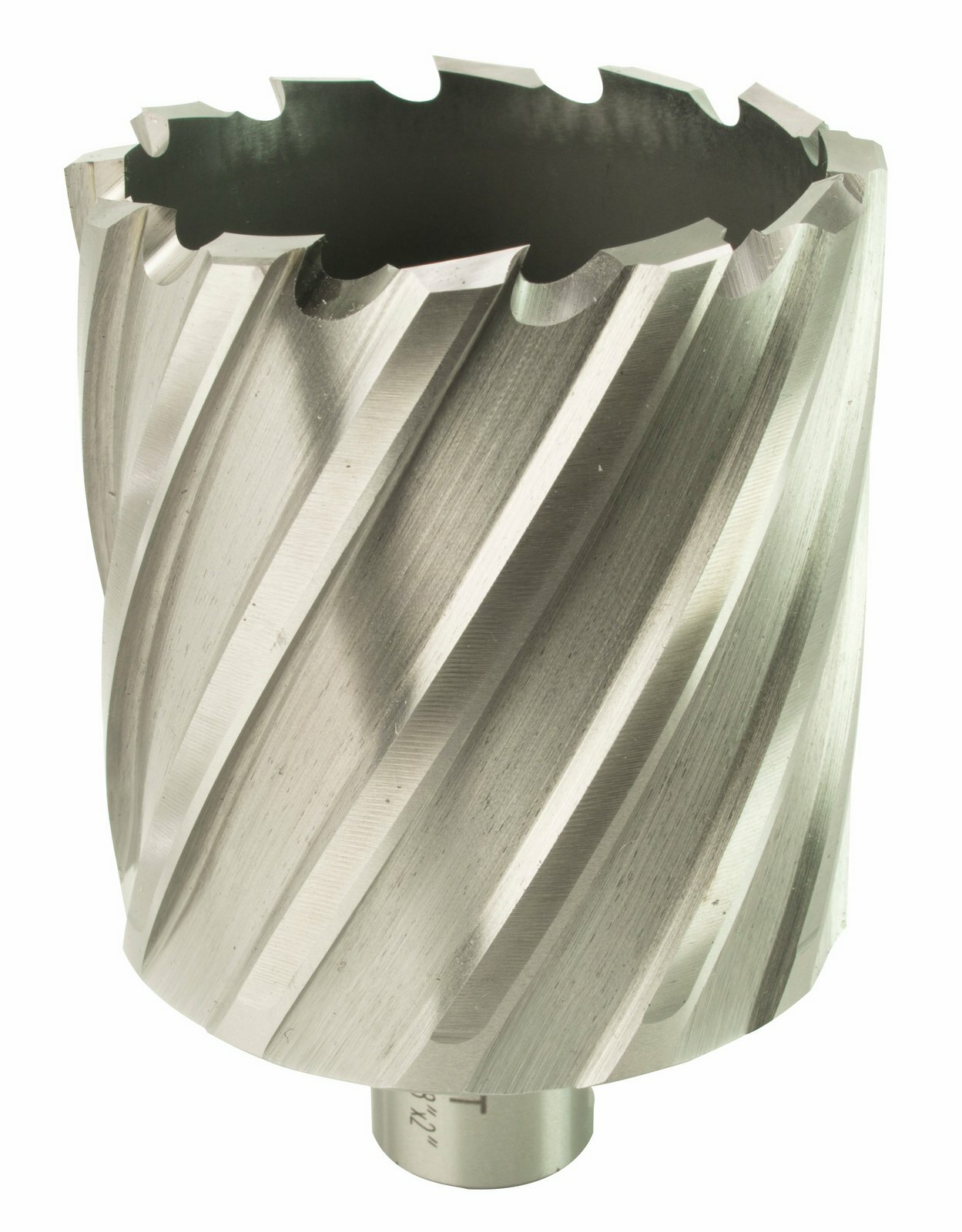 Steel Dragon Tools® 2-3/8″ x 2″ HSS Annular Cutter with 3/4″ Weldon Shank