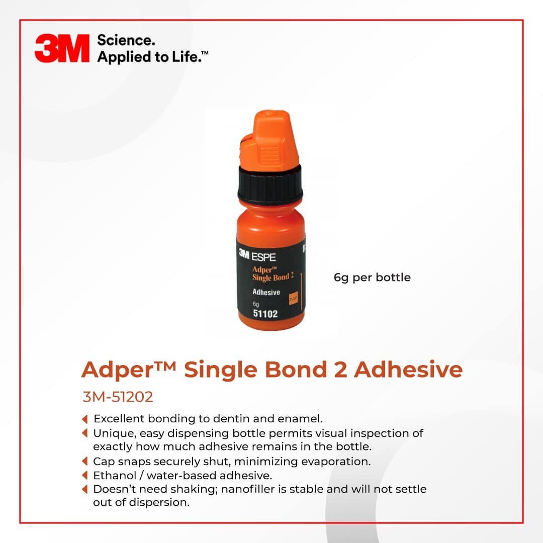 3M ESPPE Adpar Single Bond Dental Bond Adhesive 6g (Free & Fast Ship)