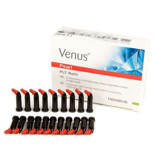 Venus Pearl PLT Refill D3 20/Bx. Universal Nano-hybrid Composite, Light-Cure