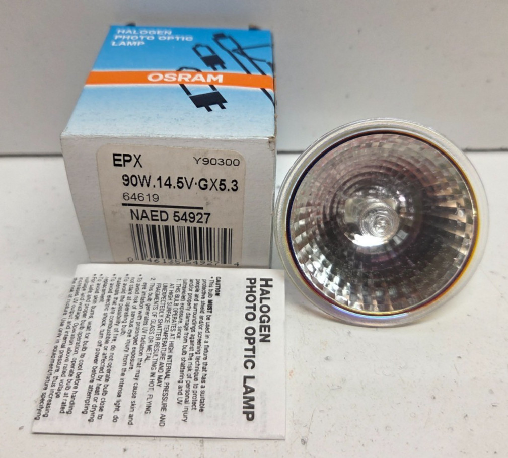 NEW IN BOX! OSRAM 90W 14.5V PROJECTION LAMP EPX