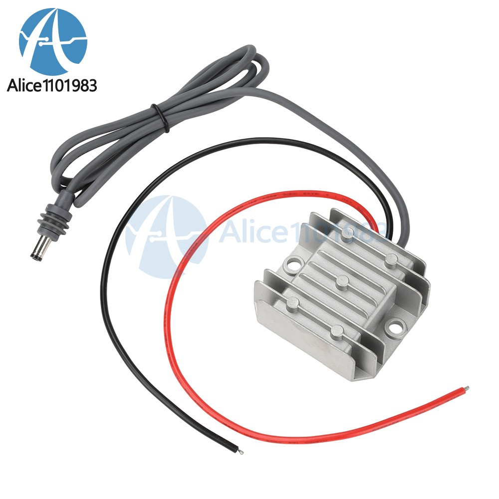 DC 12V24V to DC 30V 3.5A Power Cord Converter Boost Conversion Module Waterproof