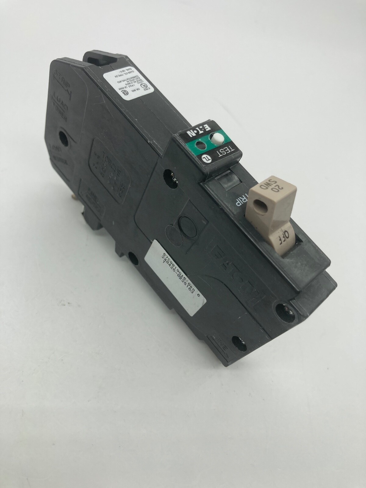 New Eaton CHFP120AF 20 Amp 1 Pole 120V Plug On Neutral Combination AFCI Breaker