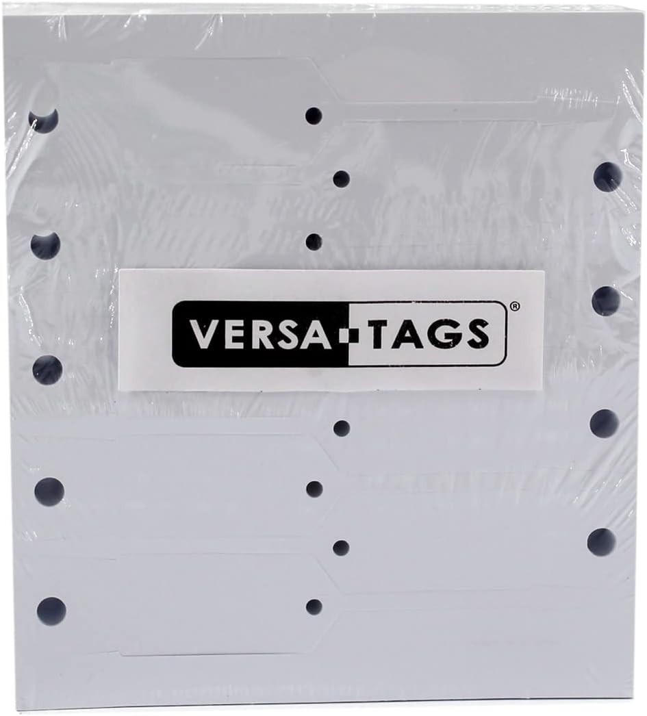 WHITE Self-Locking Arrow Key Tags 1,000 per pack Size 4 1/2″ X 3/4″ WHITE