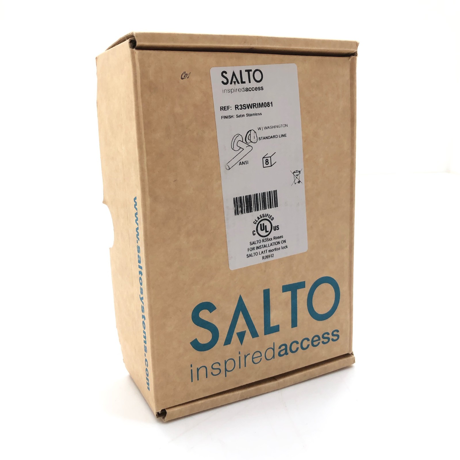 NEW Salto R3SWRIM081 Stainless Steel Lever Handle for AElement ANSI Access