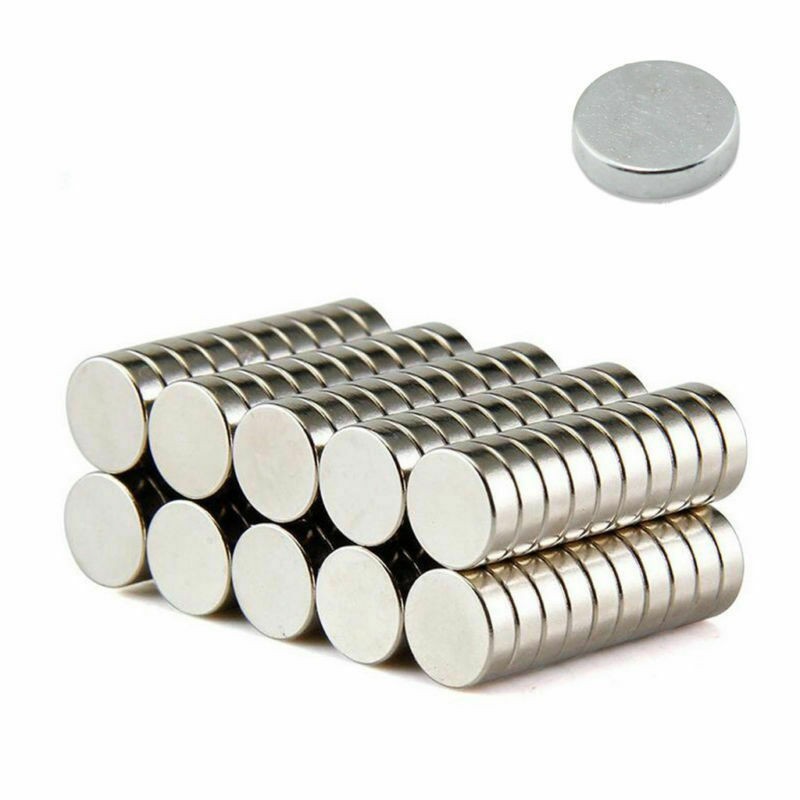 Lot 10 50 100 Round Disc Block Magnets Rare Earth Neodymium N52 N50 N35
