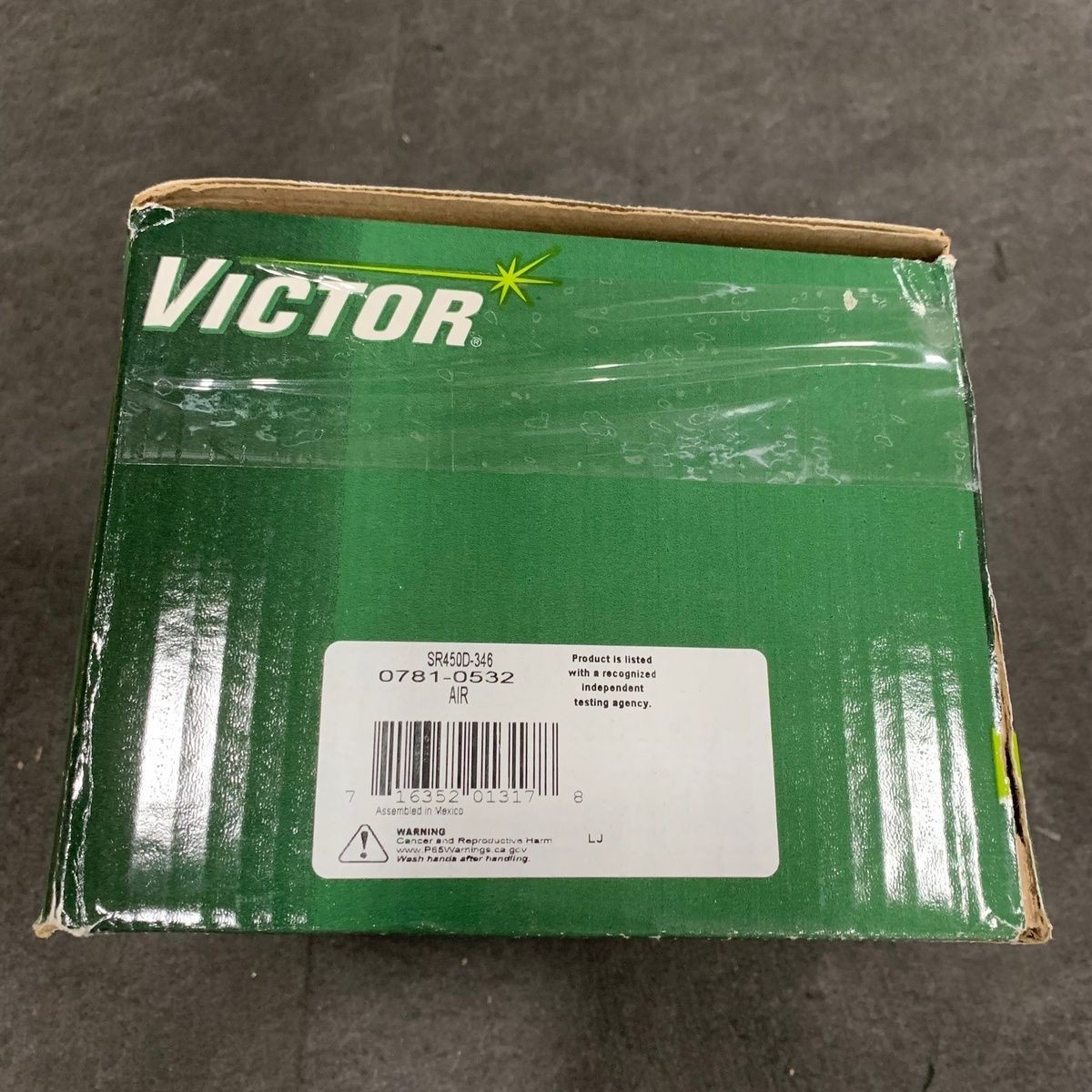 VICTOR 0781-0532 Air Single Stage Regulator (High Capacity )