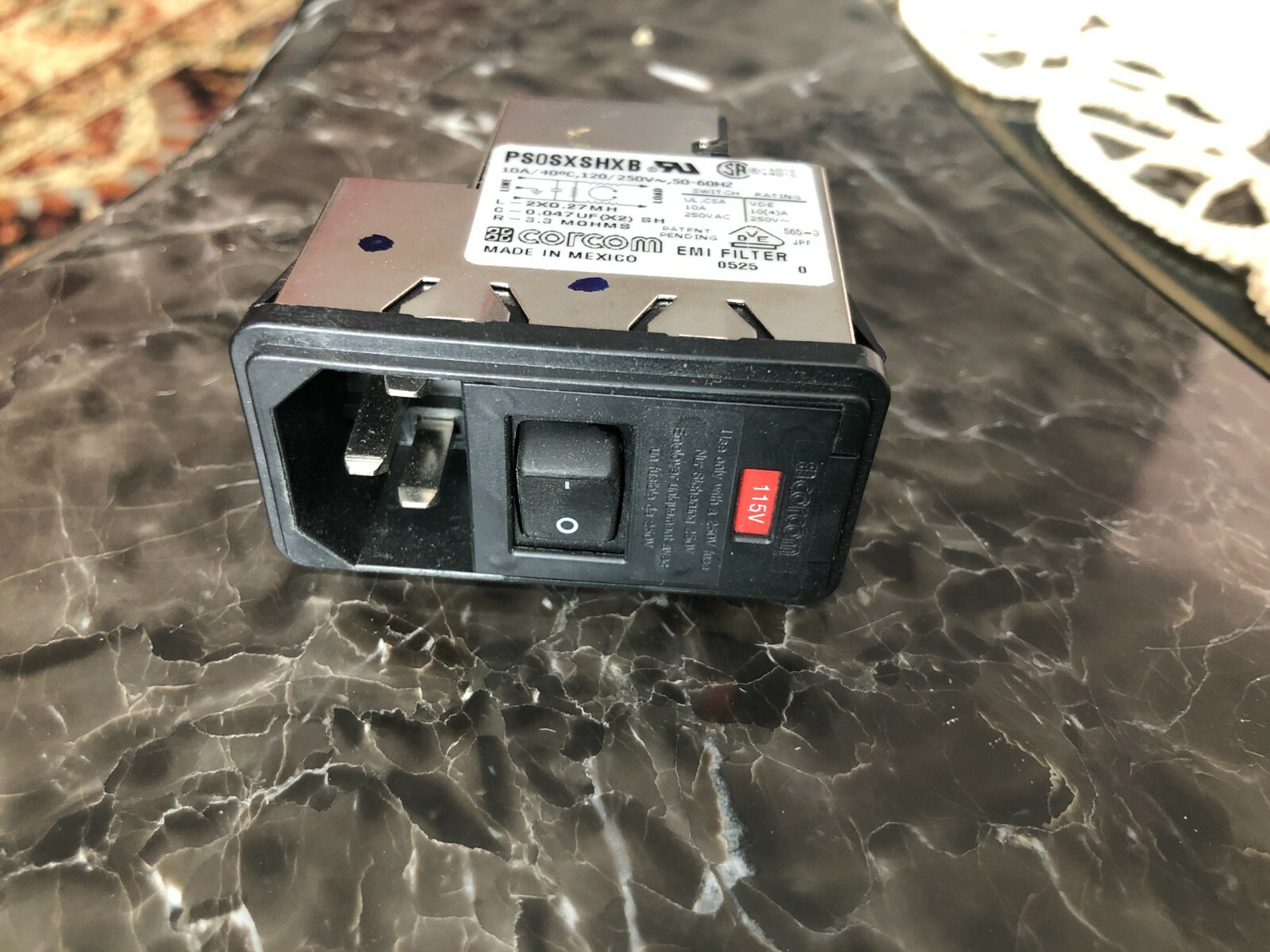 Corcom PS0SXSHXB Power Entry Module