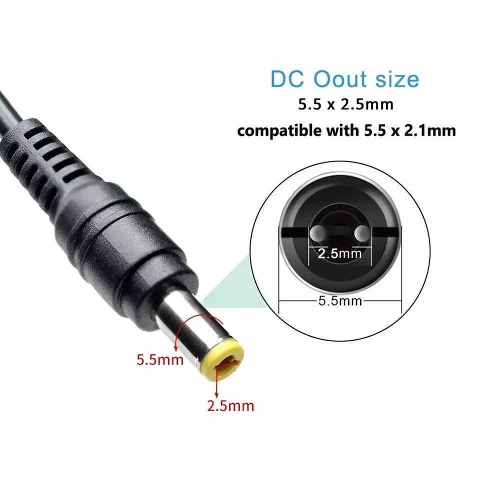 Adjustable AC/DC 60w Power Supply Adapter Charger Variable 3V-24V Universal