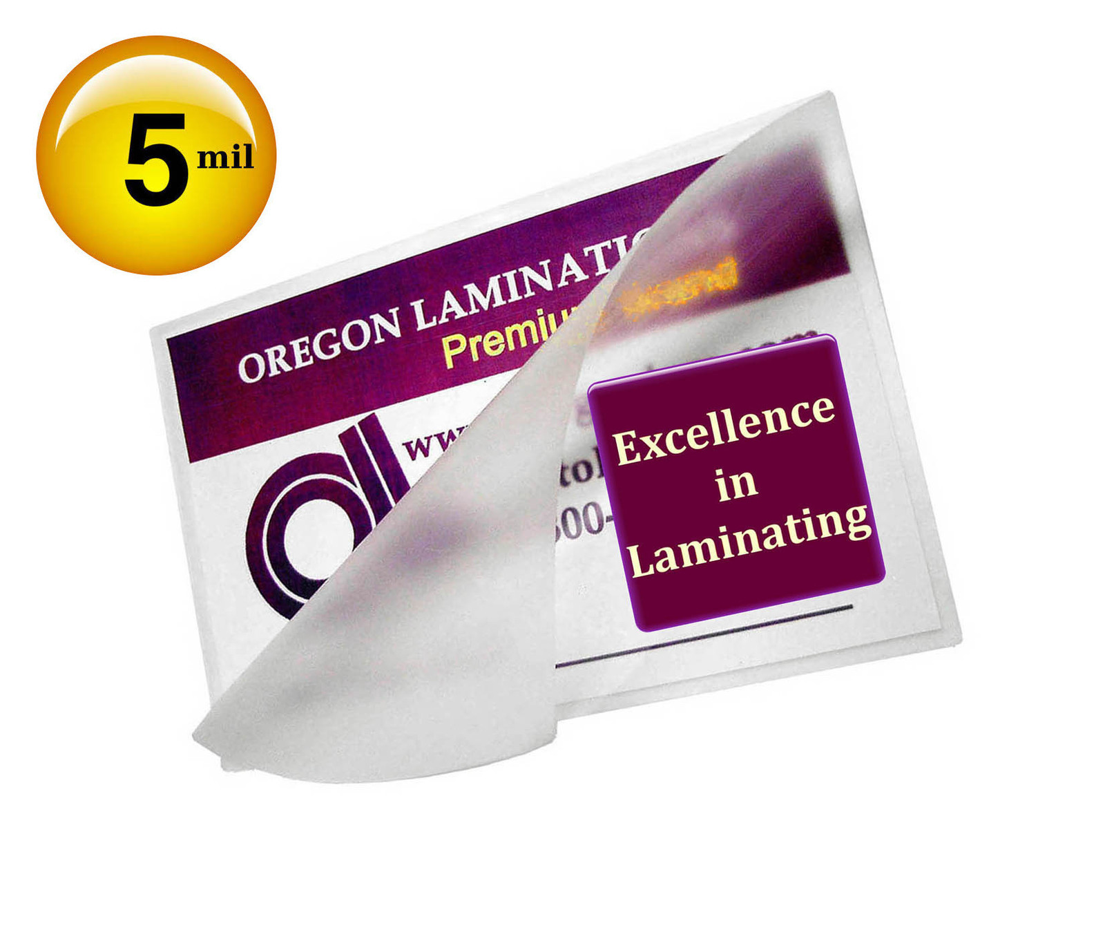 200/pack File Card size Hot 5 Mil Laminating Pouches 3-1/2 x 5-1/2 Clear 3.5×5.5