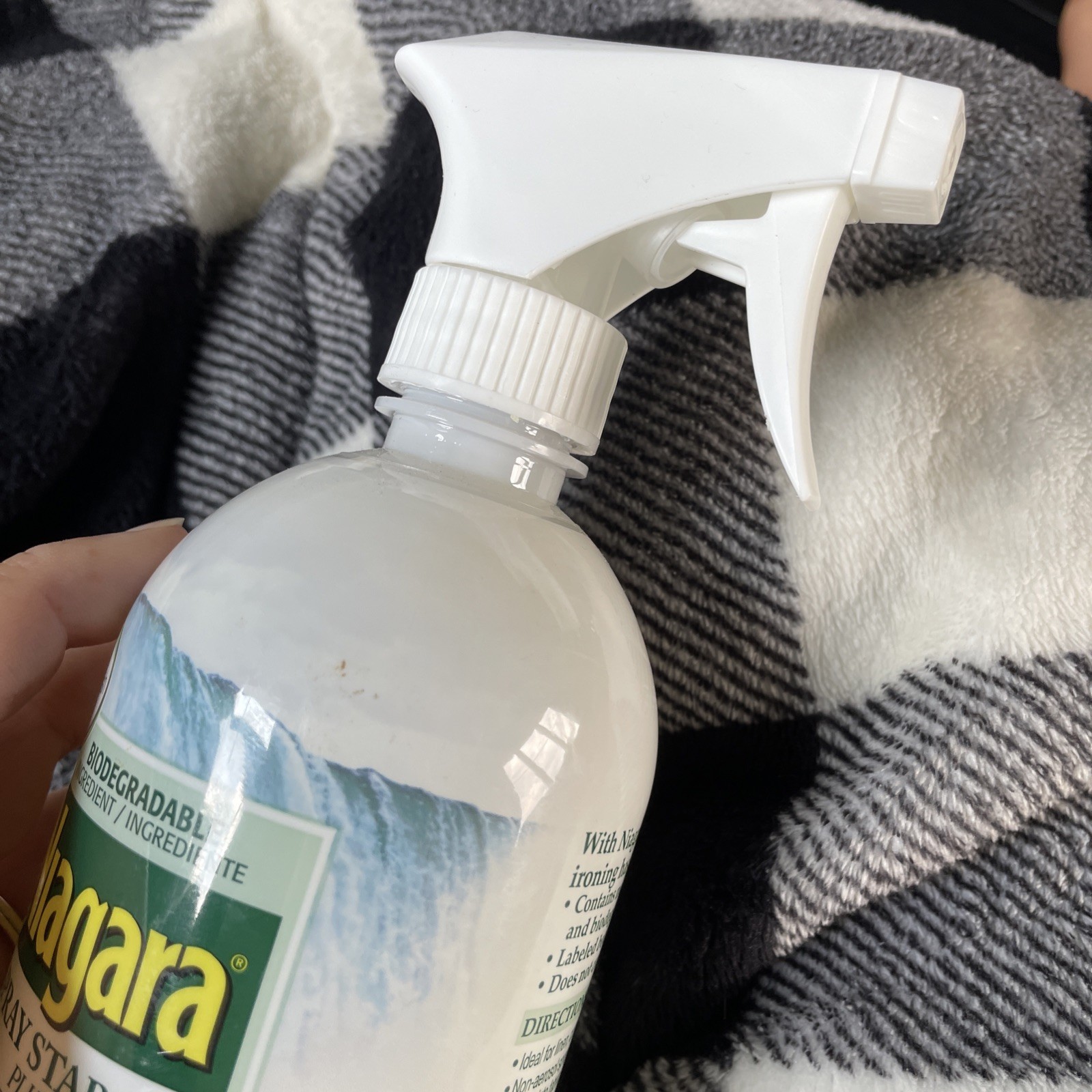 Niagara Spray Starch 22 Oz Trigger Pump Liquid Starch