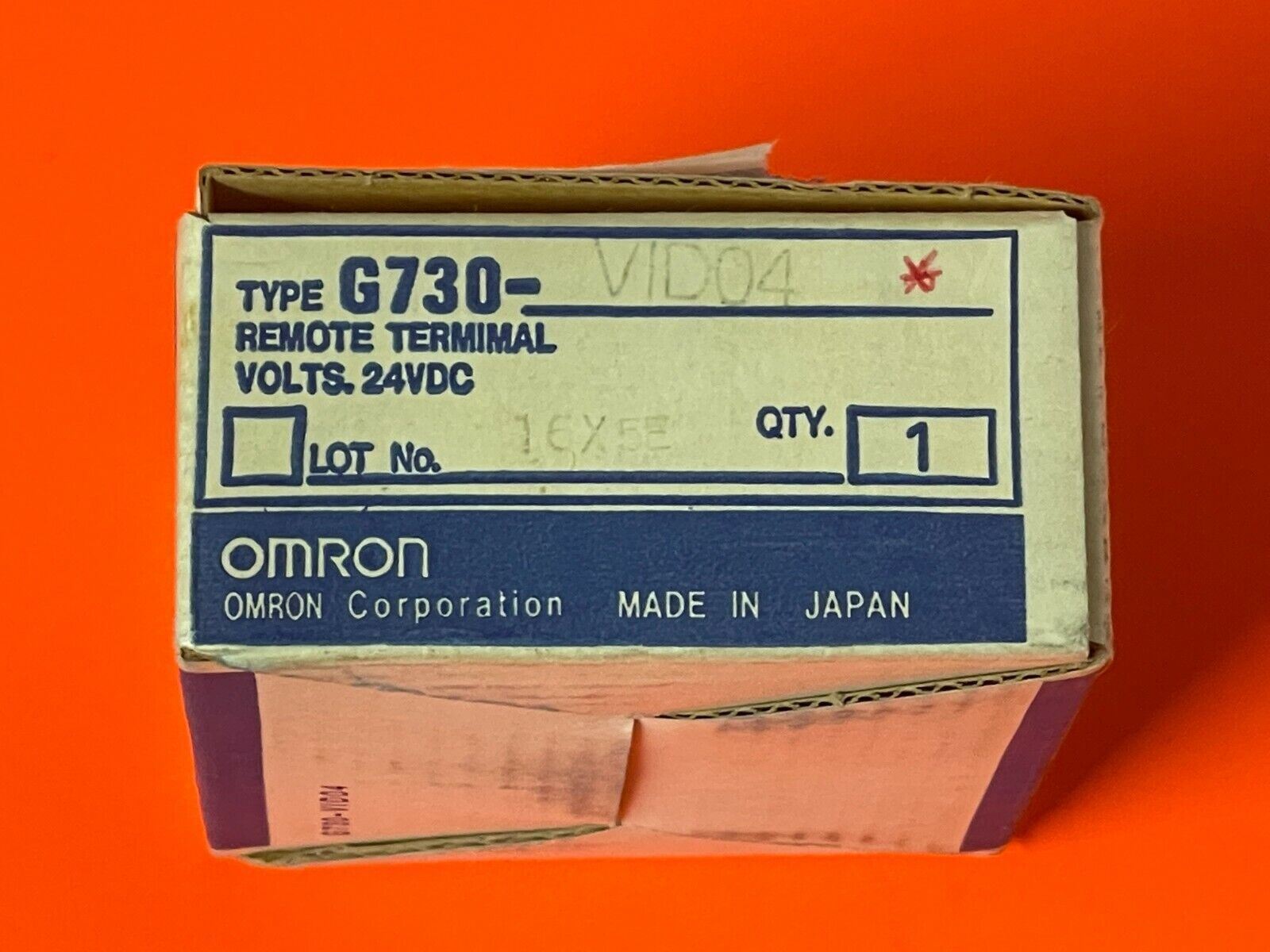 Omron G730-VID04 Remote Terminal