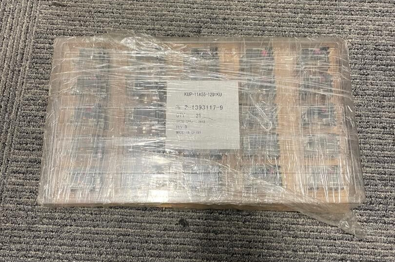 Lot of 25 Potter & Brumfield KUP-11A55-120=Ku Plug-In Relay / New