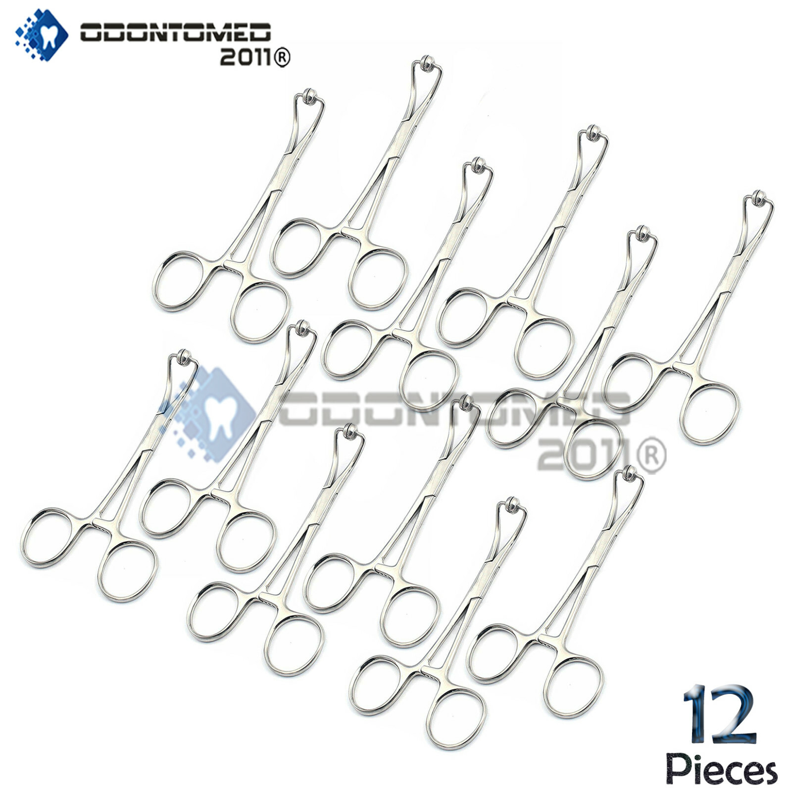 12 Hoff Towel Clamp Forceps 4.5″ Surgical Instruments