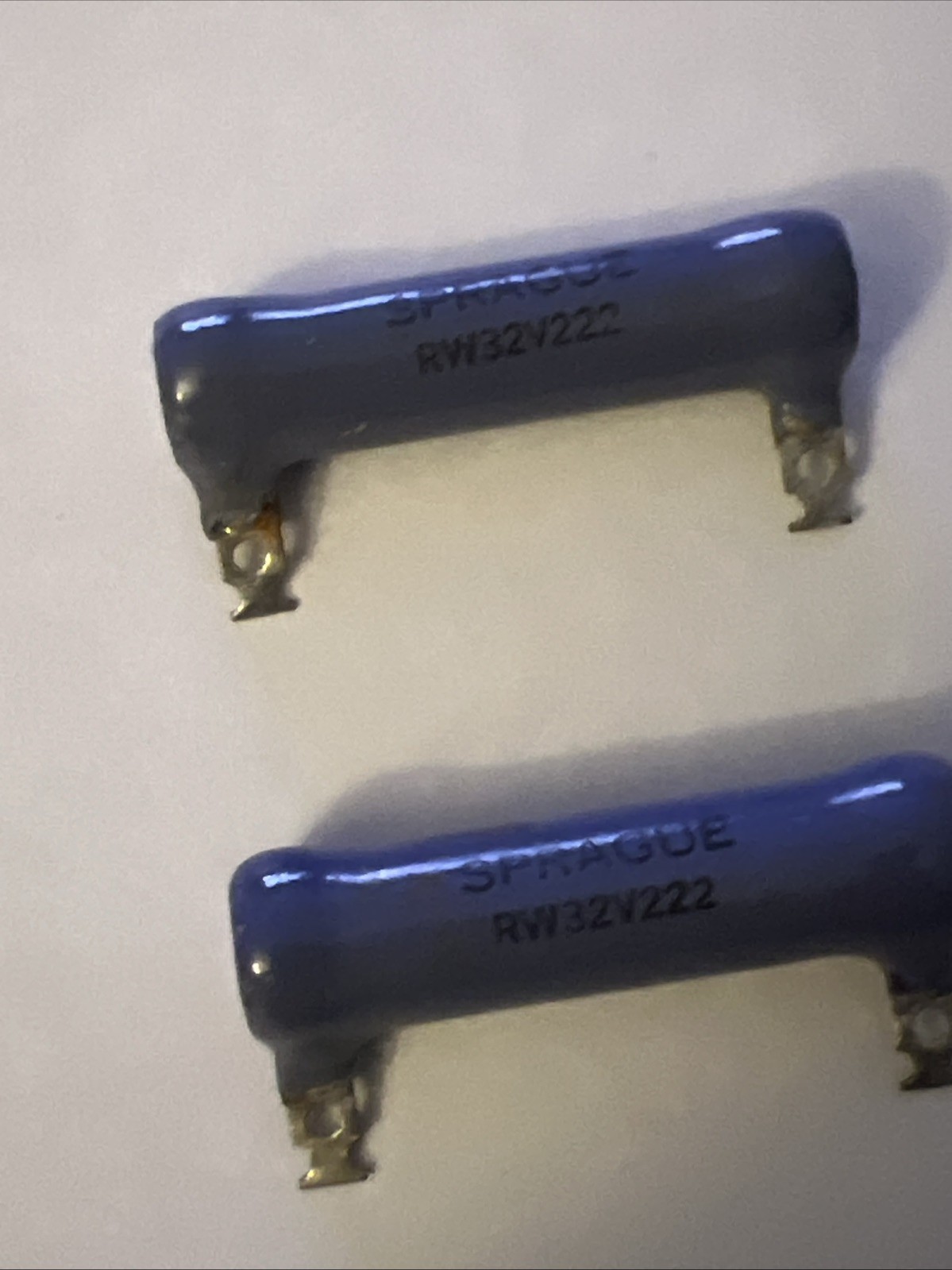 2200 ohm 20W 5% Wirewound Power Resistor Ceramic By Sprague New Quantity Of 2