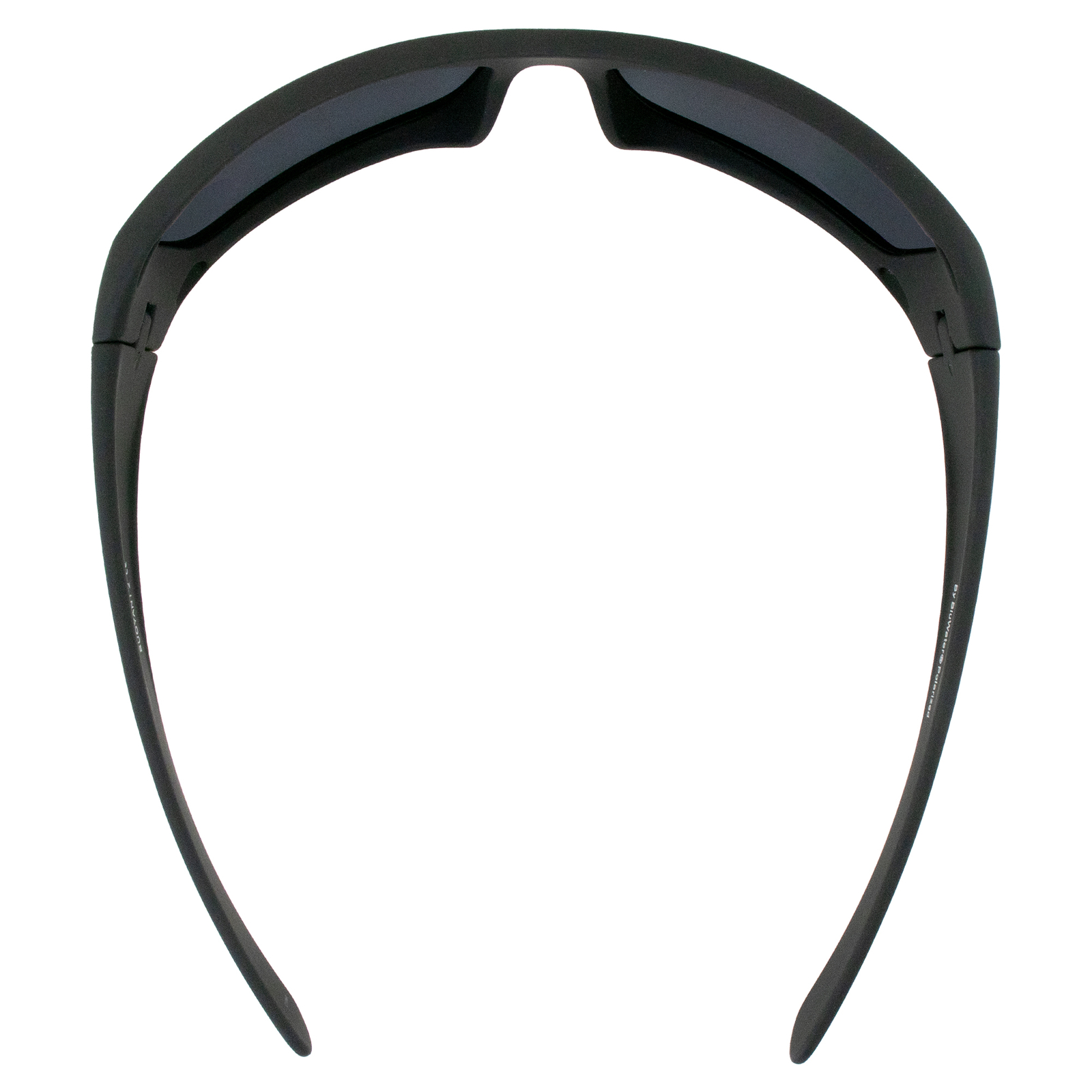 BluWater Paddle Polarized Sunglasses Matte Black Frames w/ Grey Lenses by