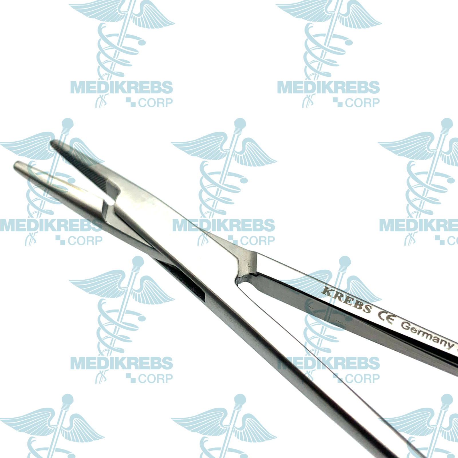 DeBakey Needle Holder w/ Tungsten Carbide 21 cm OR Grade German Steel Instrument