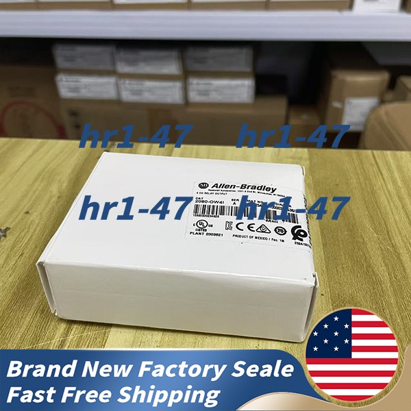 New Allen-Bradley 2080-OW4I with 12-Month Manufacturer Warranty